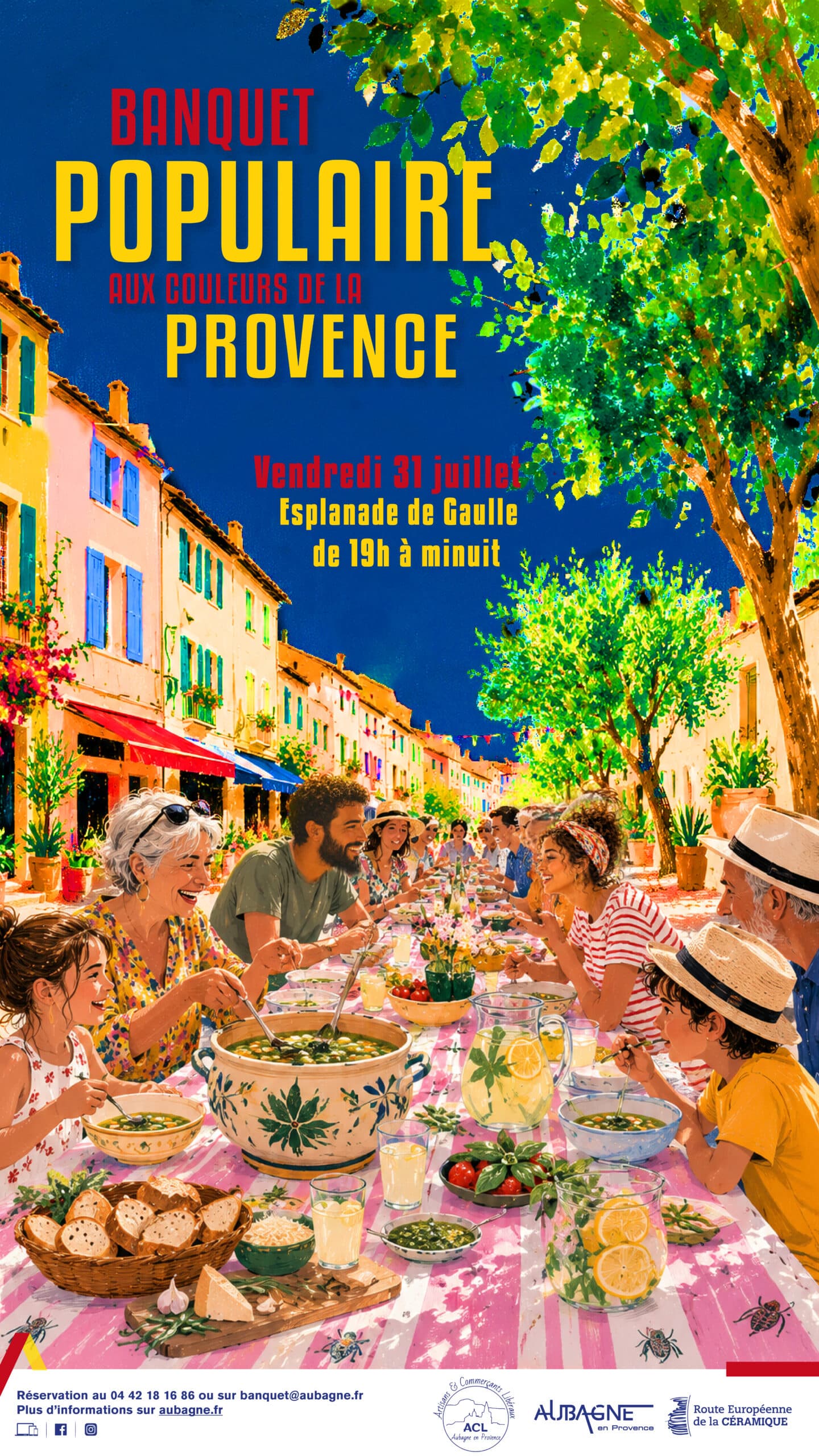 Banquet populaire aux saveurs provençales_Aubagne