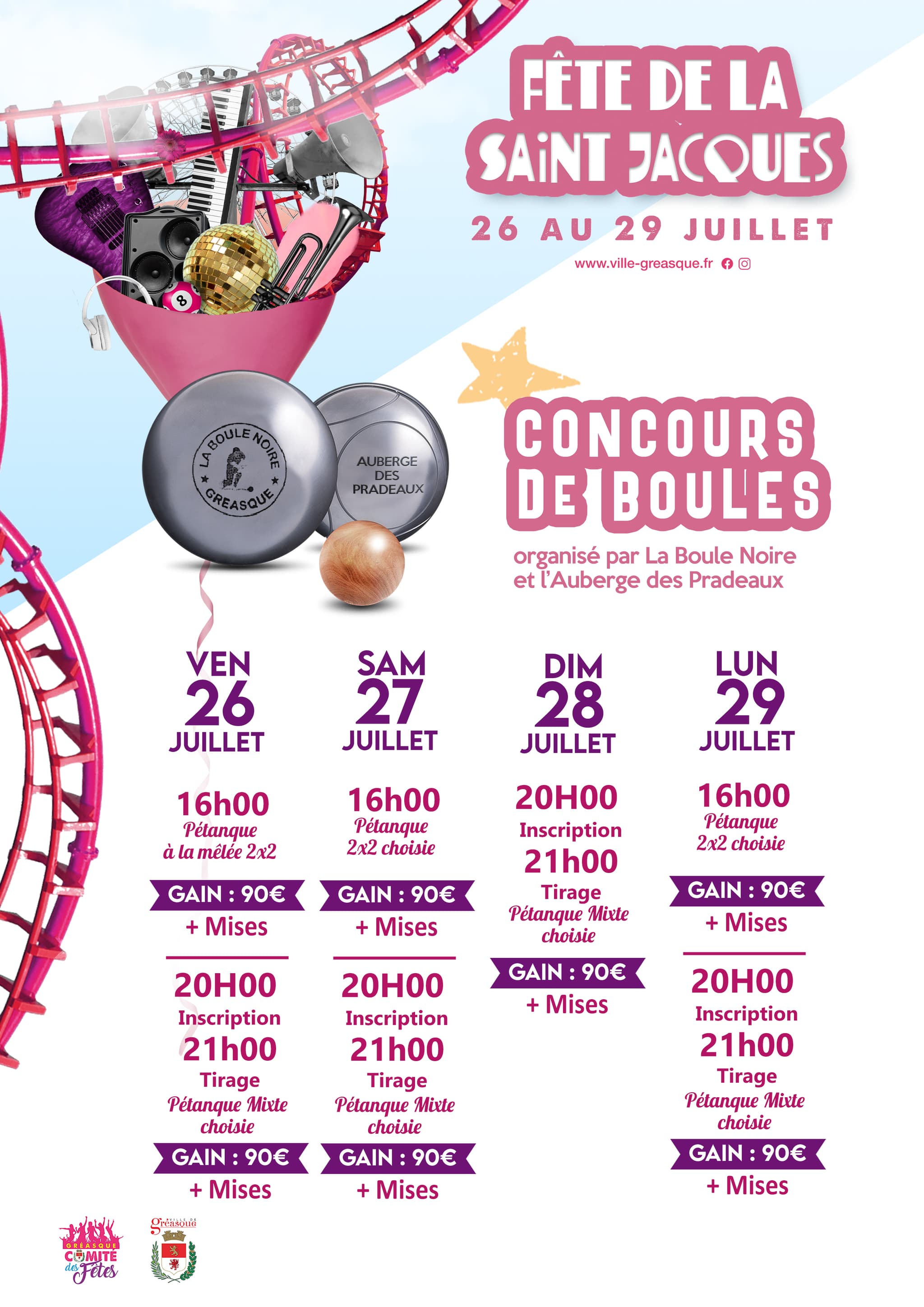 Fête de la Saint Jacques à Gréasque