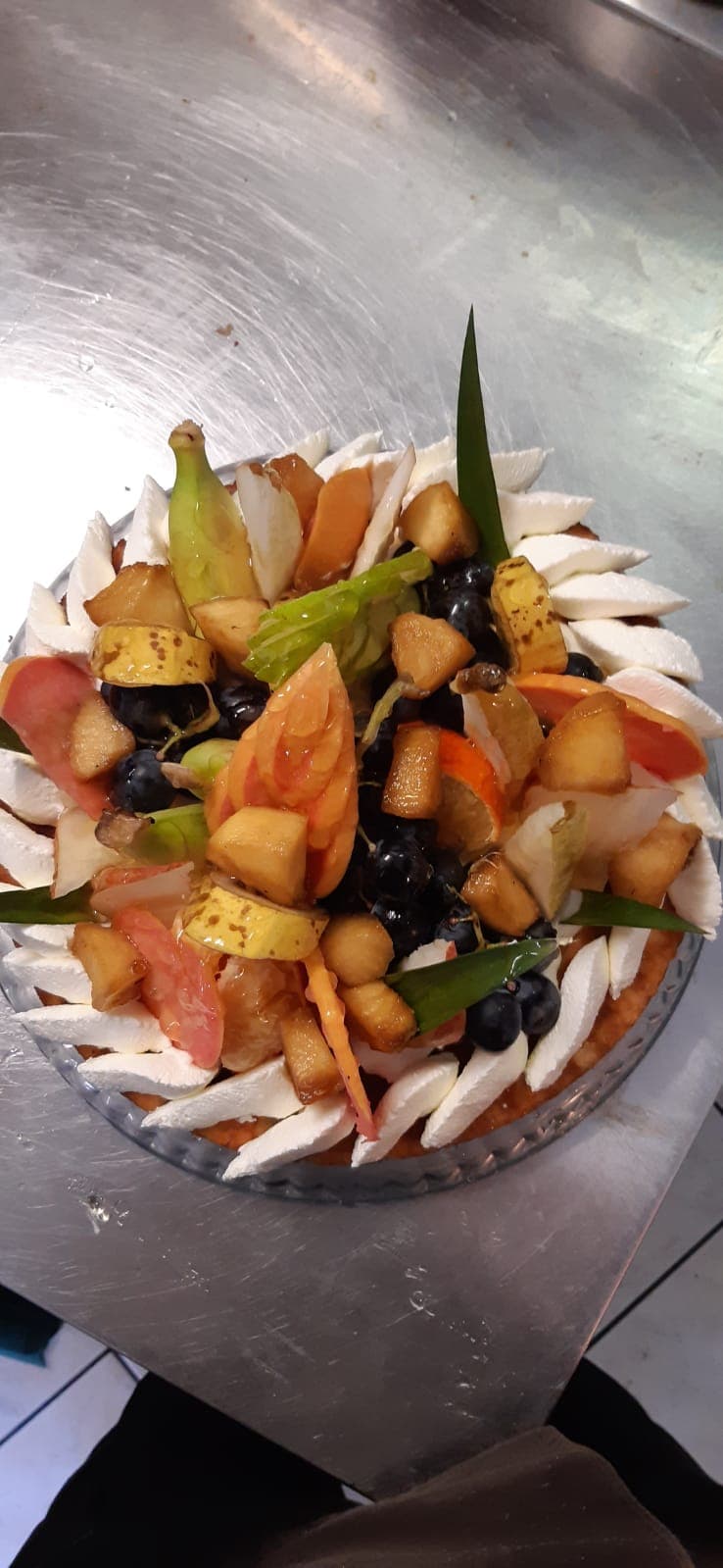 Tarte aux fruits frais maison