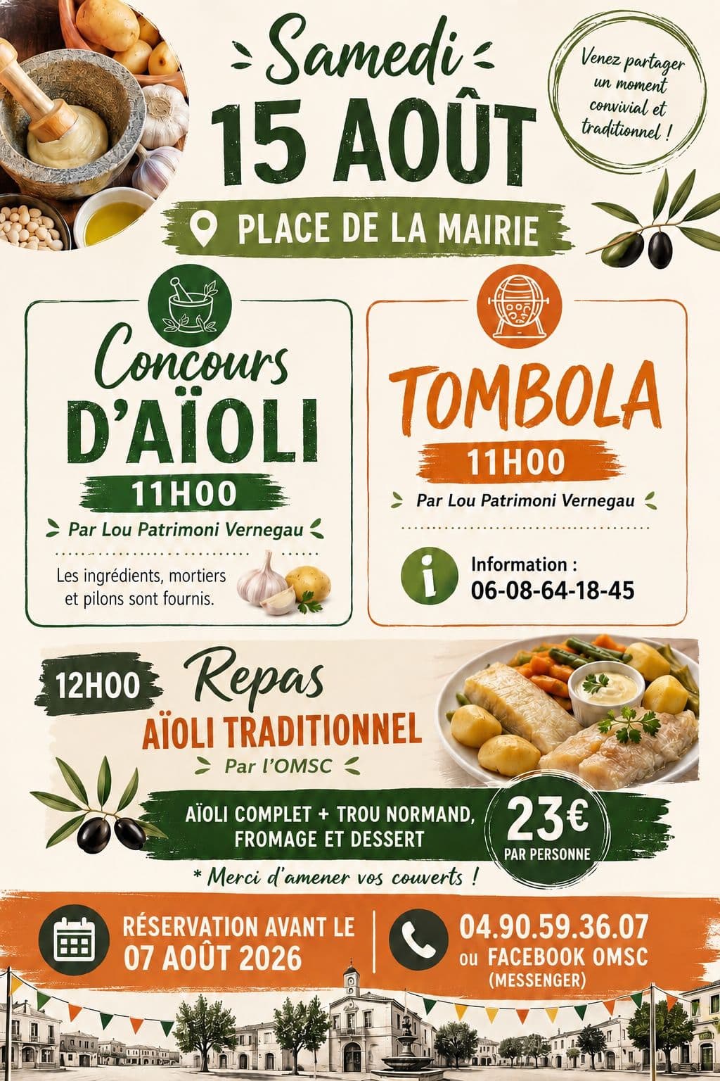 Fêtes de Vernègues : Concours d’Aïoli_Vernègues