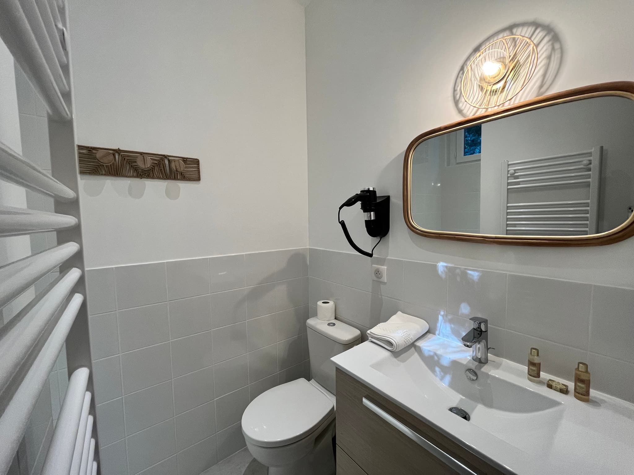 salle de bains chez Adèle