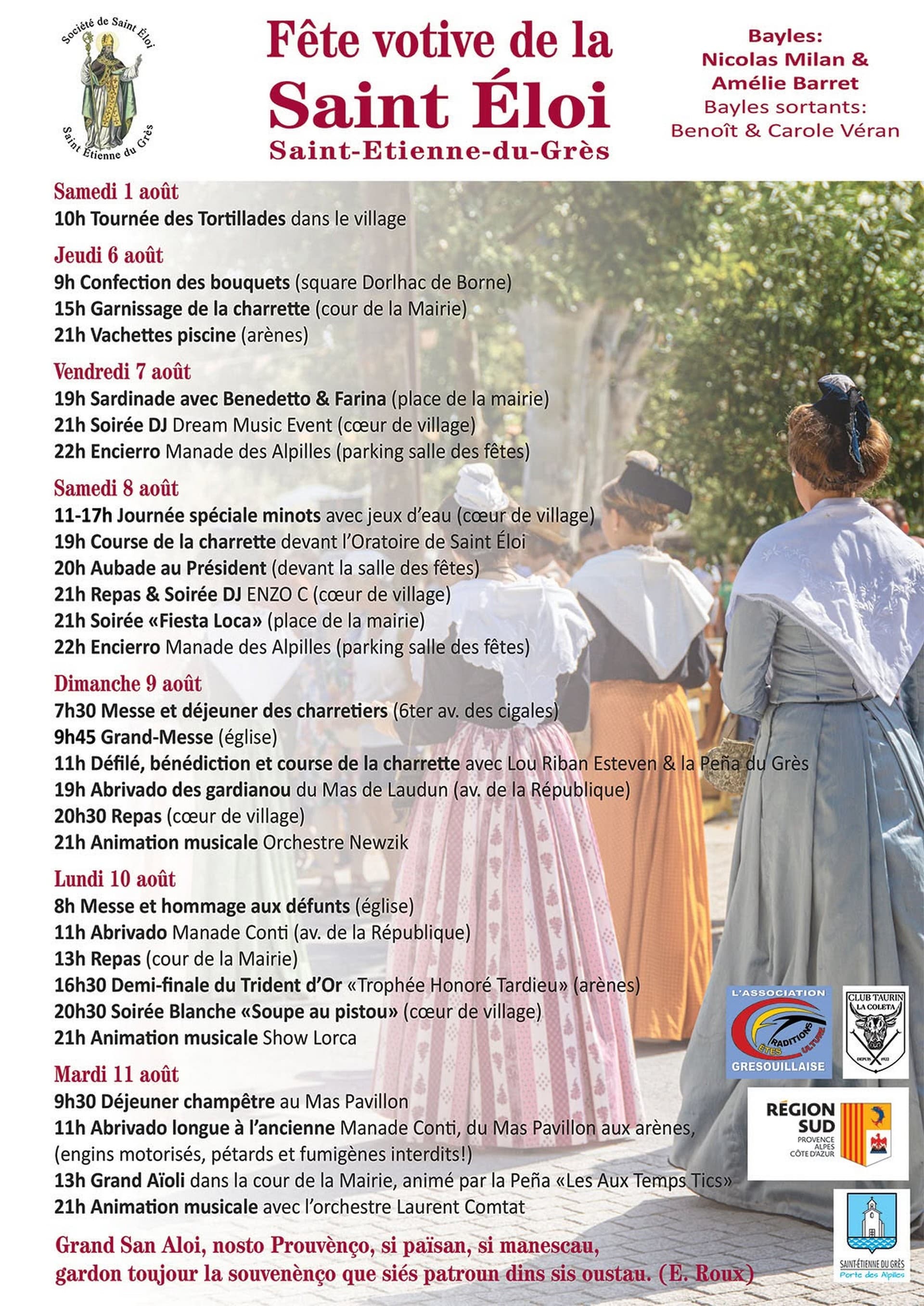 Fête Votive de la Saint Éloi à St. Etienne du Grès_Saint-Étienne-du-Grès