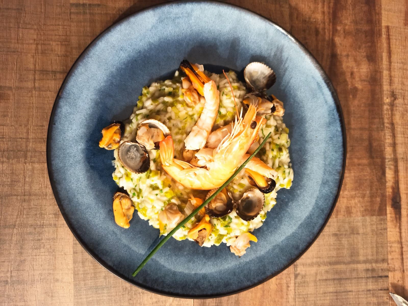 rissotto gambas