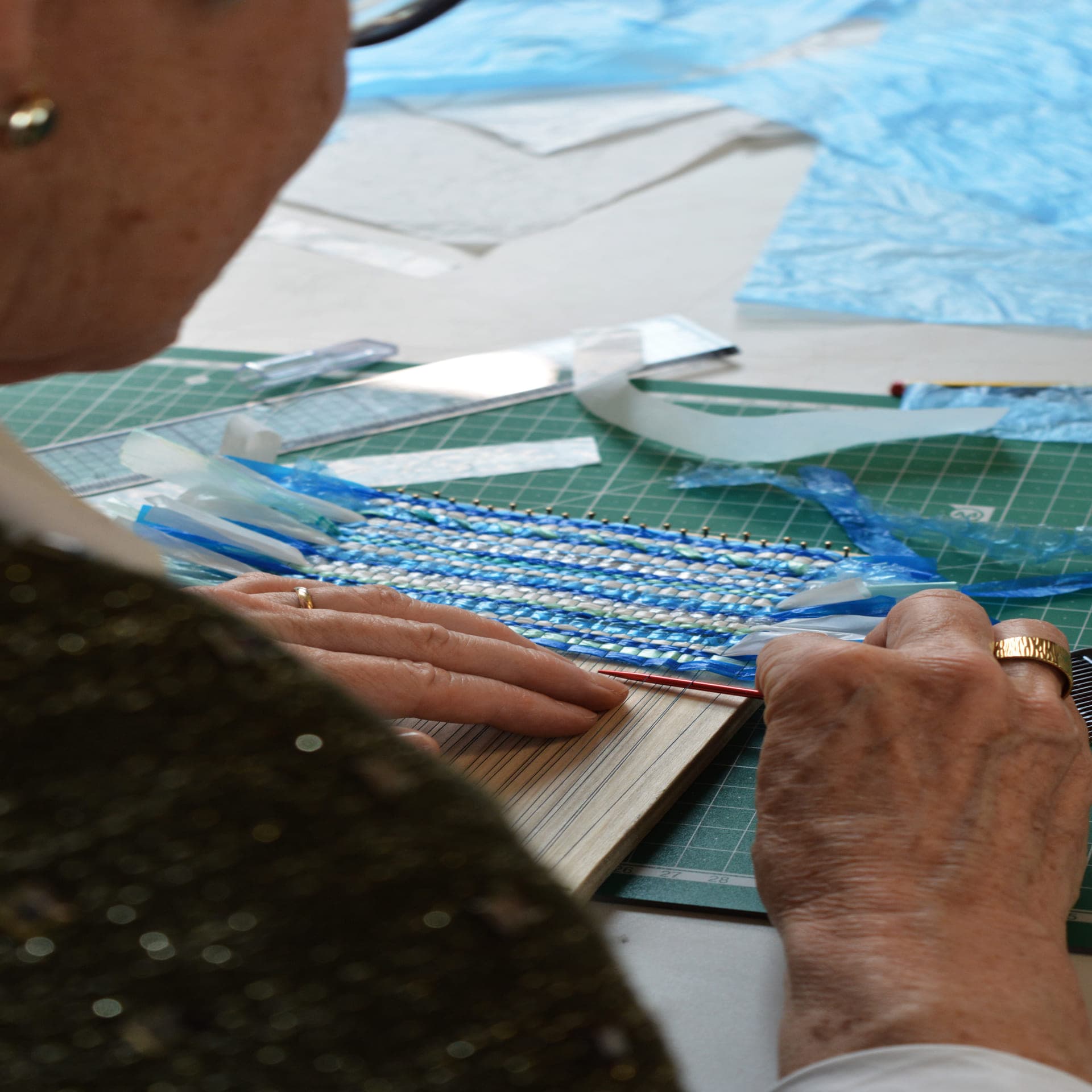 Atelier tissage et médiation environnementale_Martigues