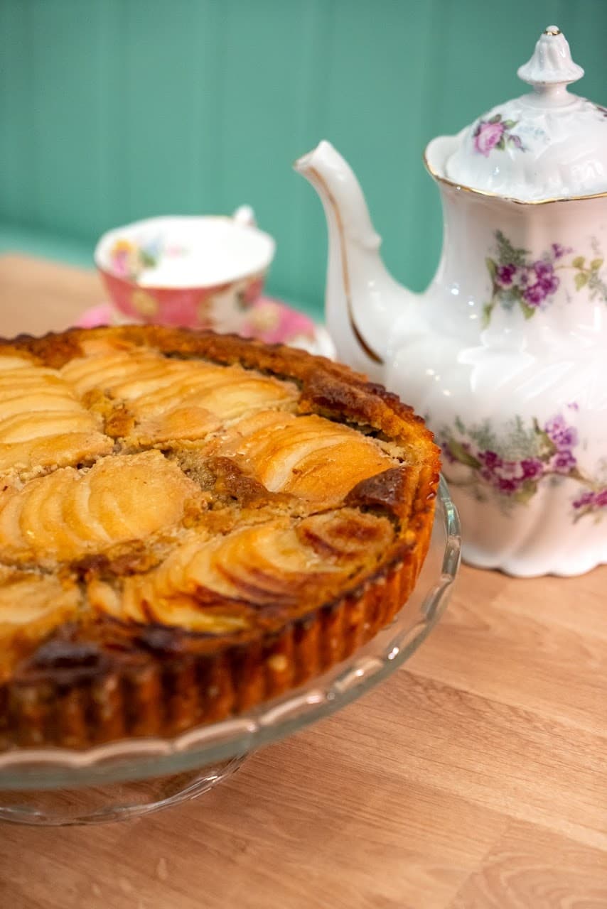 Tarte aux poires-amandes