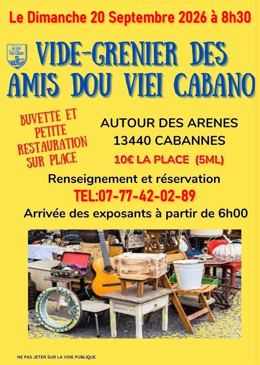 Vide grenier_Cabannes