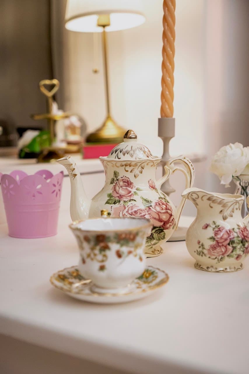 Élégance de porcelaine