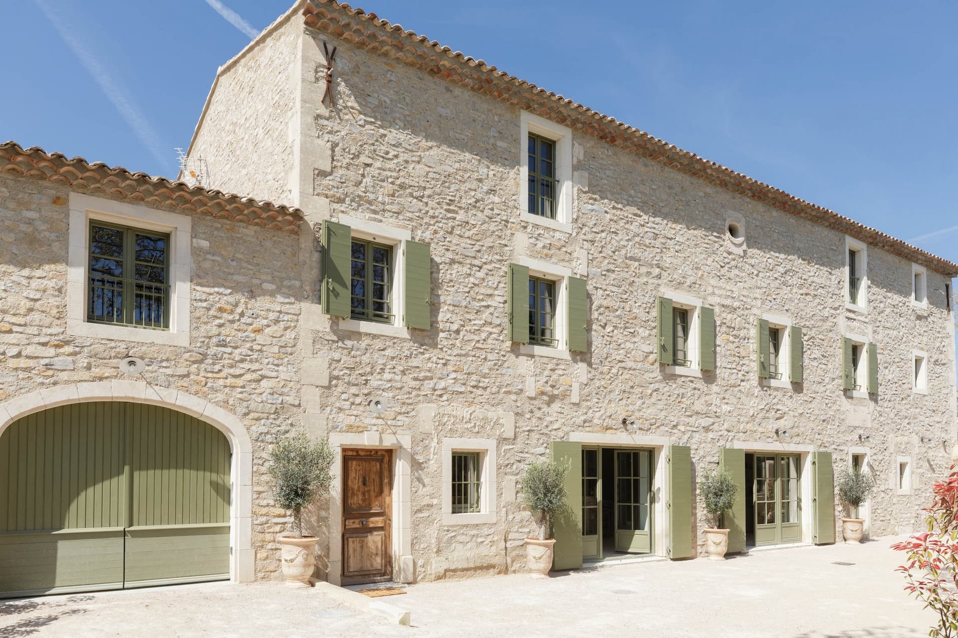 Chambres d'hôtes Mas de l'Étoile - Domaine Jòlibois à Aureille Bâtisse