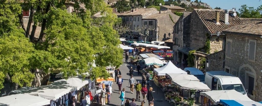 Un marché en Provence