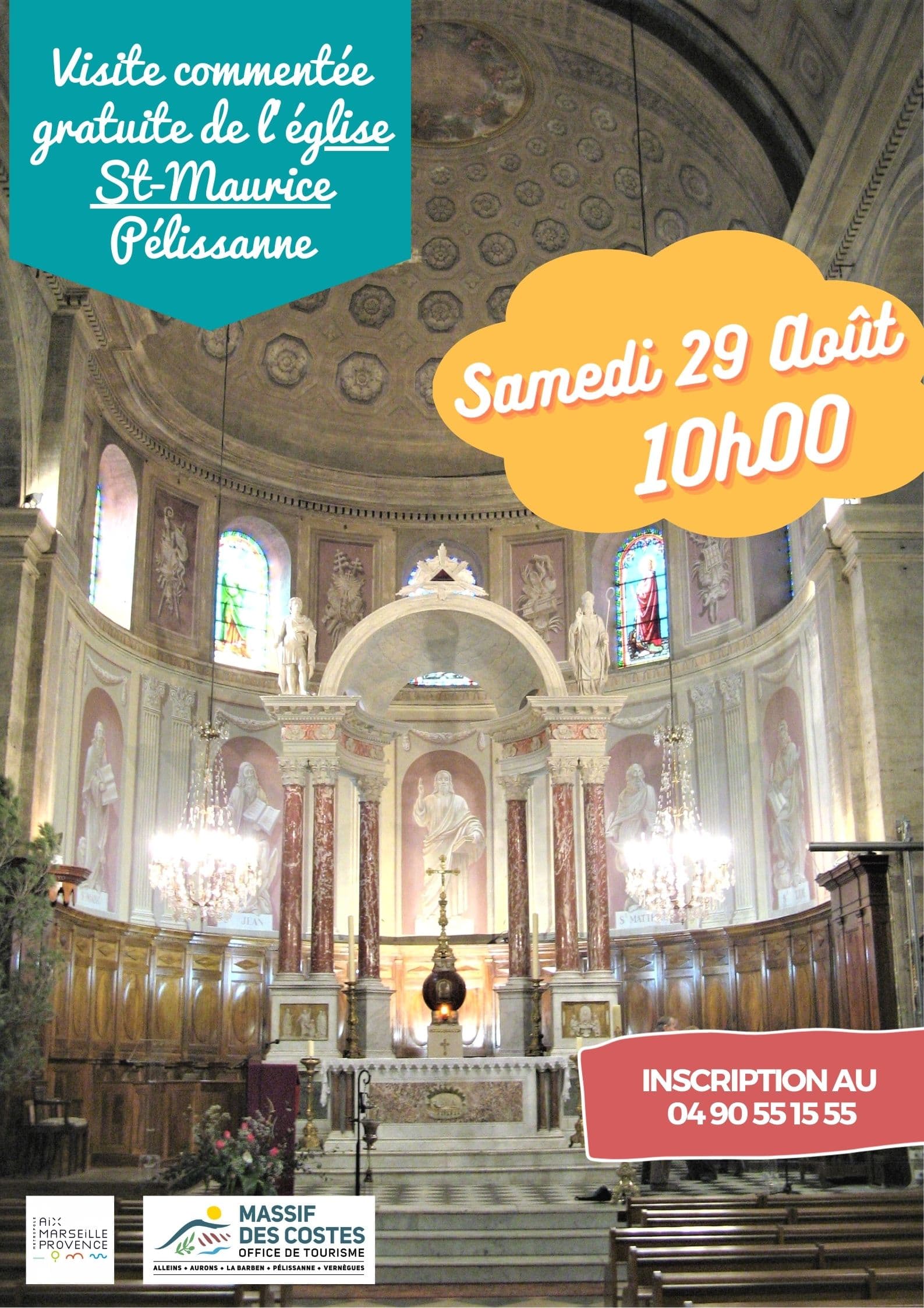 Visite commentée de l'église Saint-Maurice de Pélissanne_Pélissanne