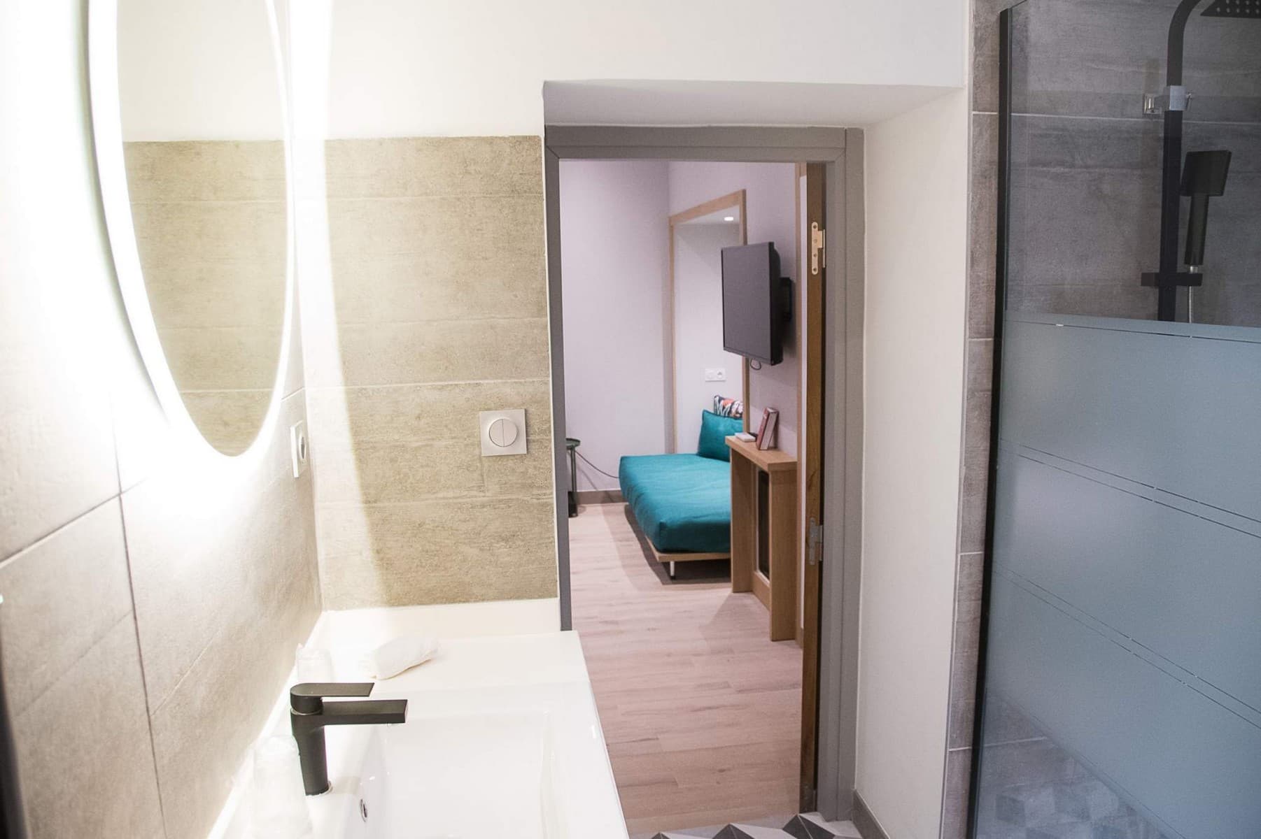Auberge de Saint-Rémy salle de bain