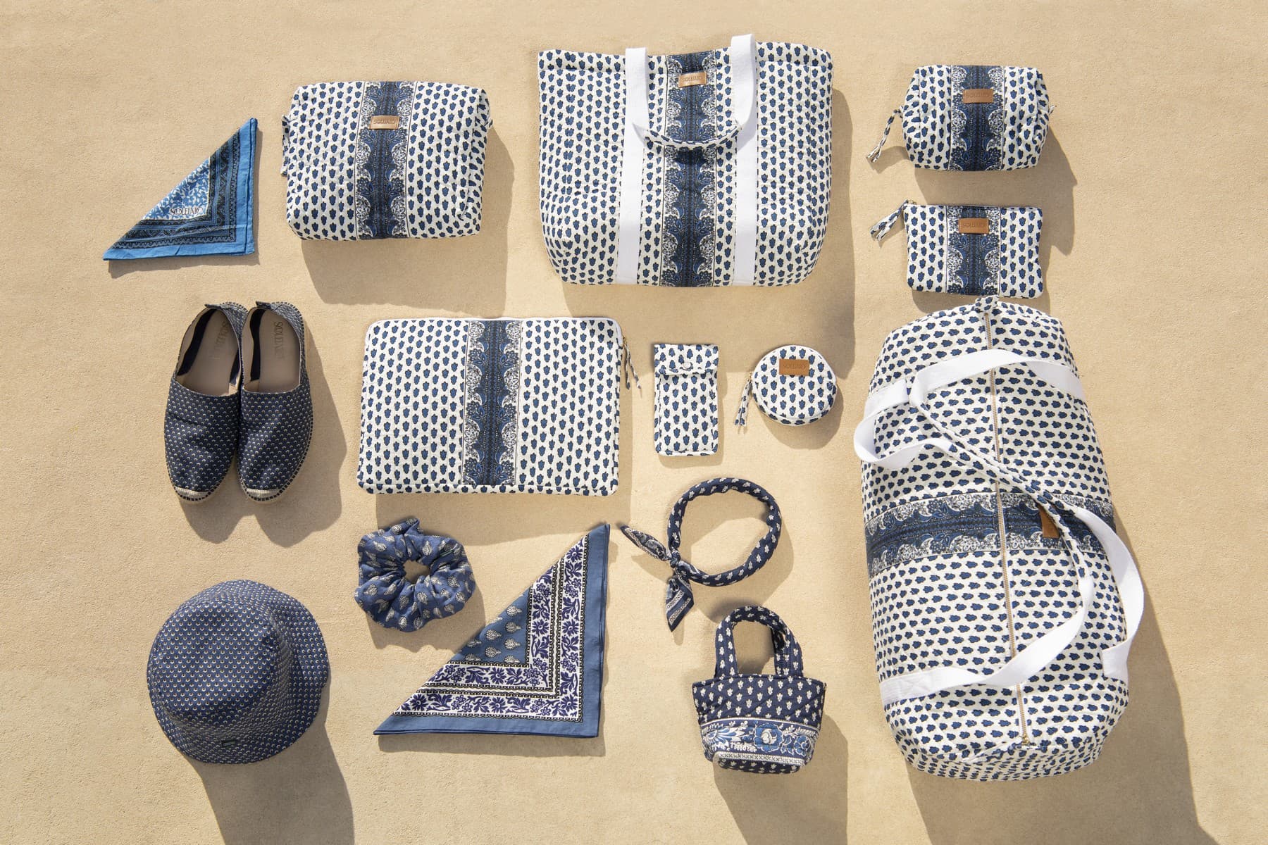 Souleiado - accessoires bleu