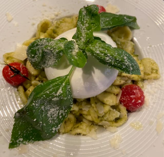 Pâtes Pesto Burrata