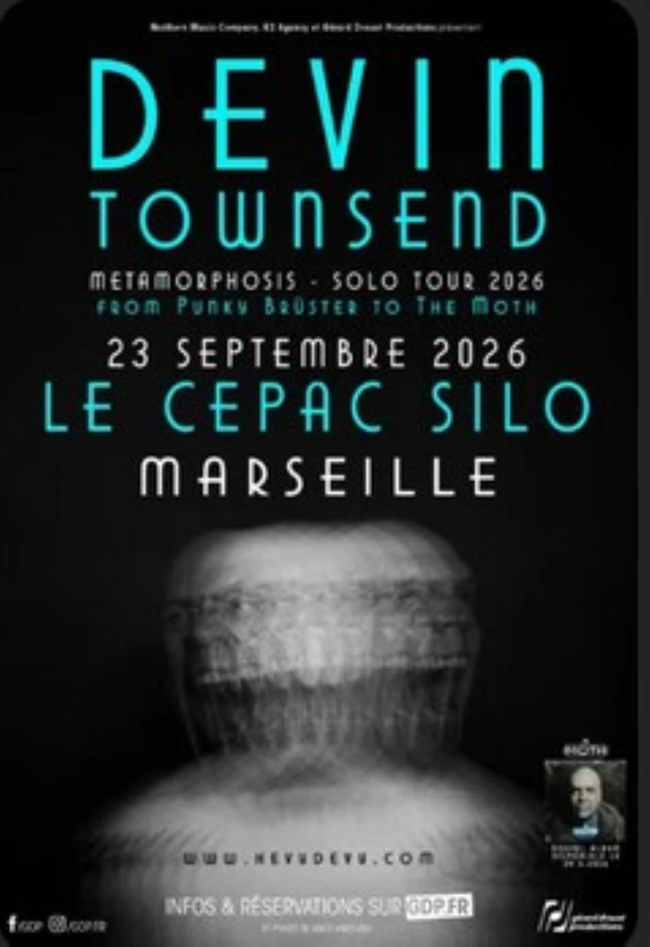 Devin Townsend - Metamorphosis - Solo Tour 2026