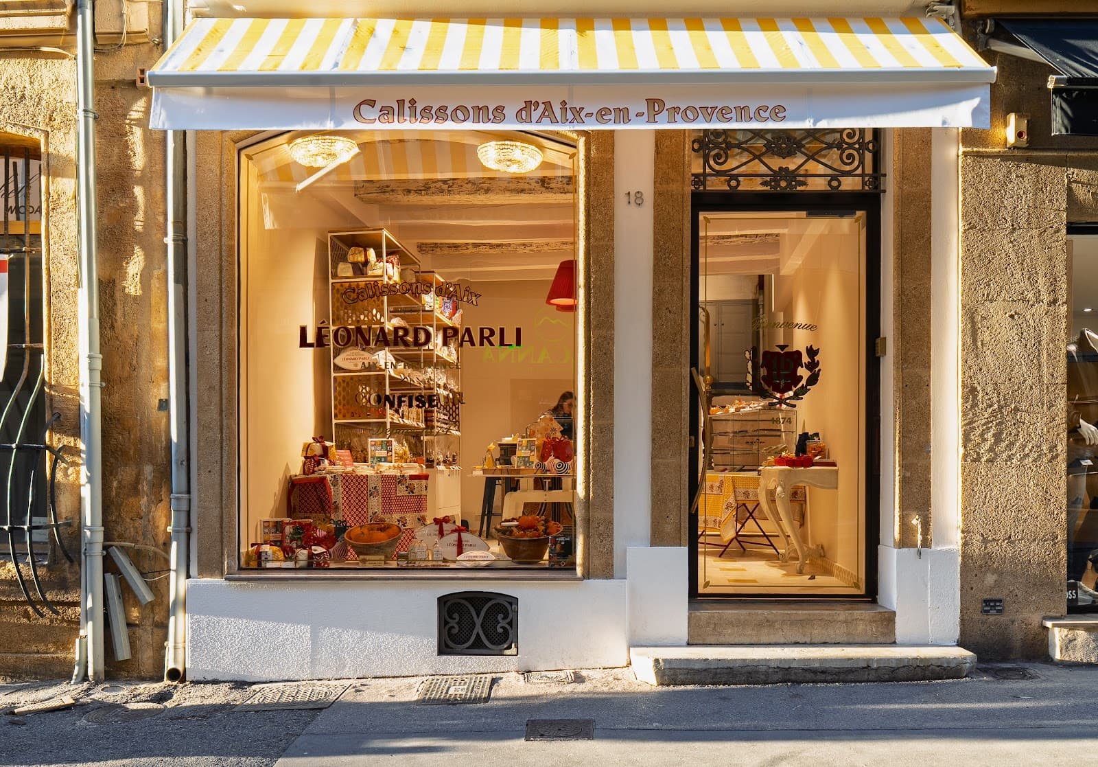 Confiserie Léonard Parli - La boutique Aix-Espariat