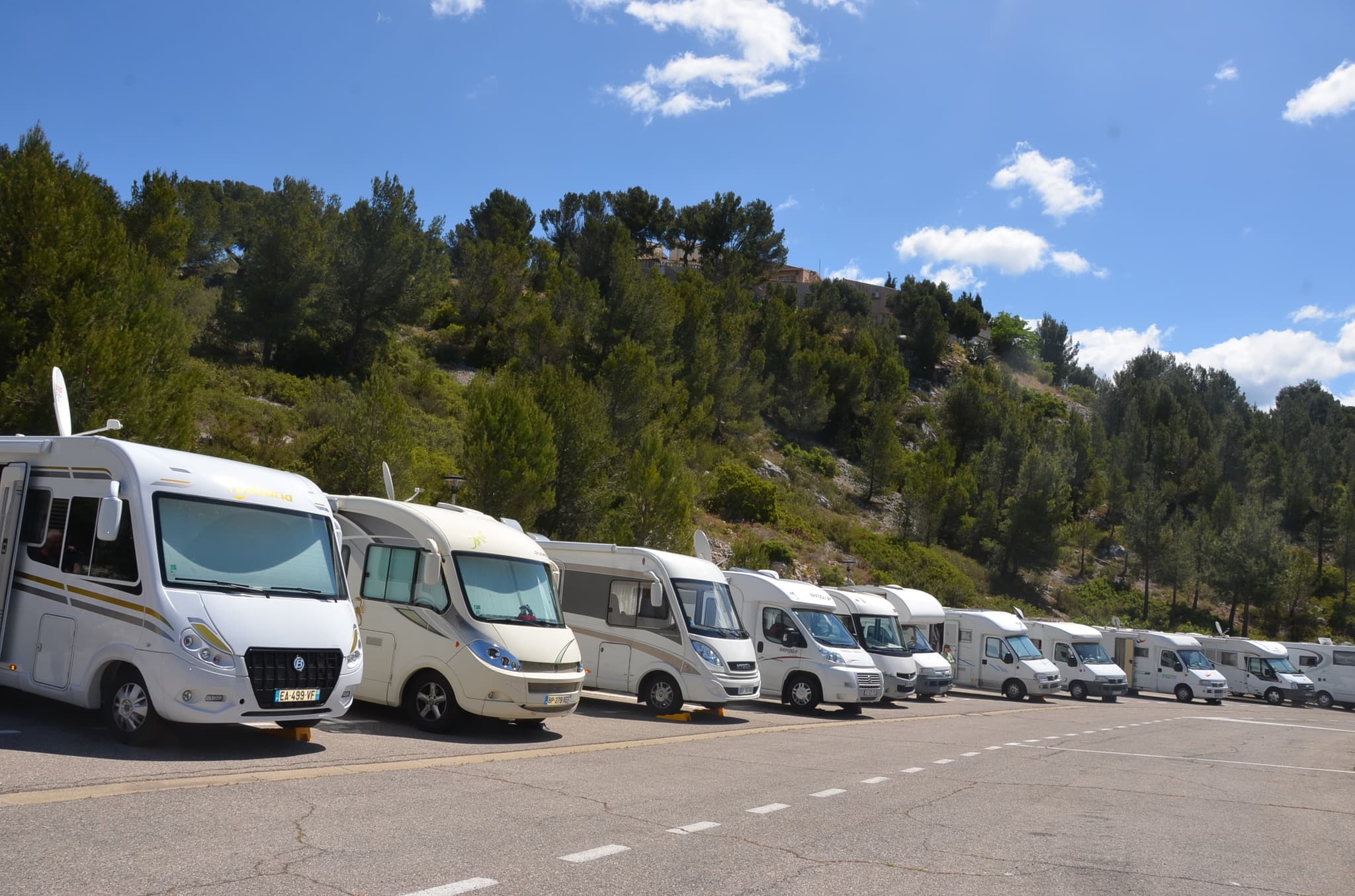 Aire de camping car Sausset