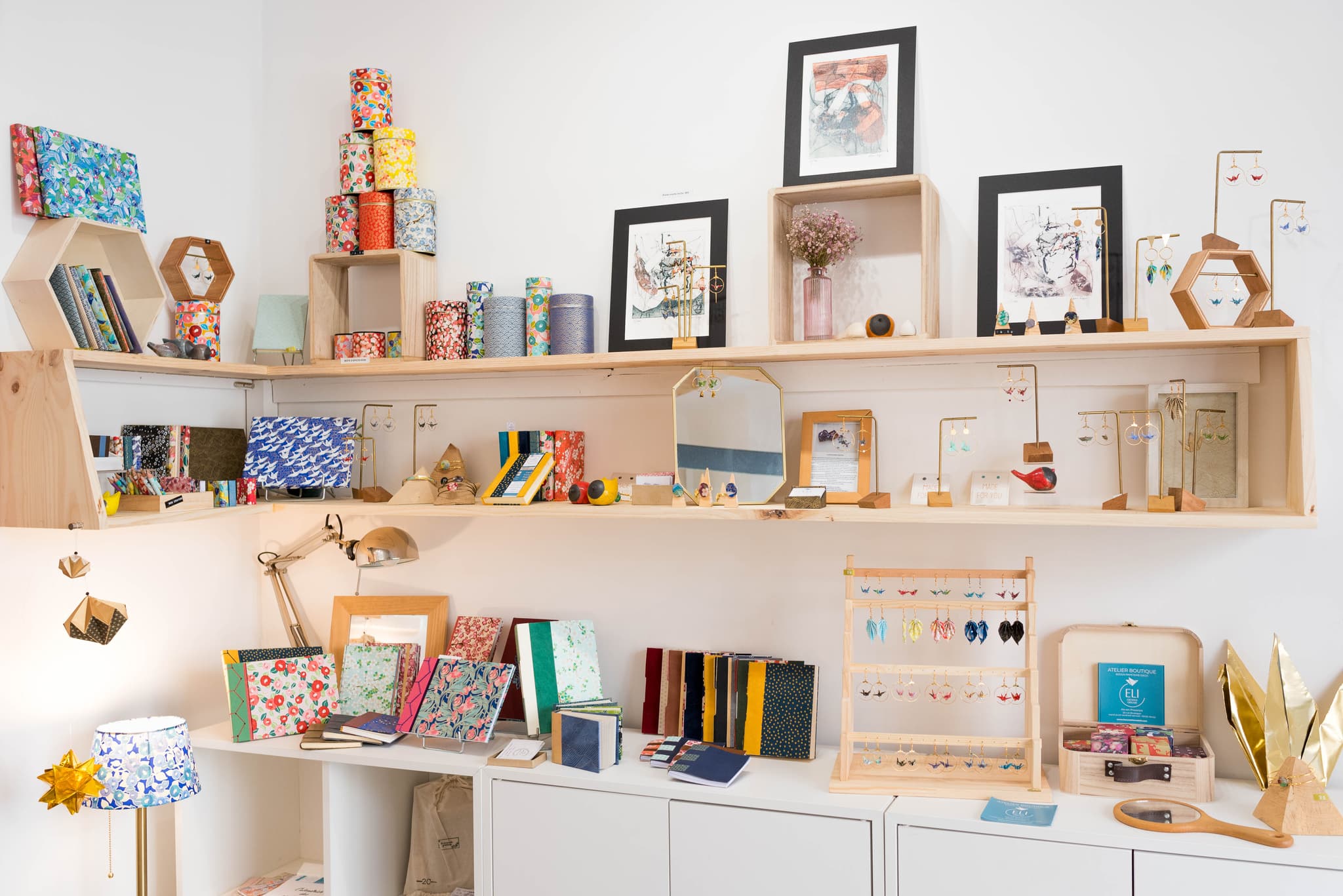 Espace boutique Eli Atelier Papier