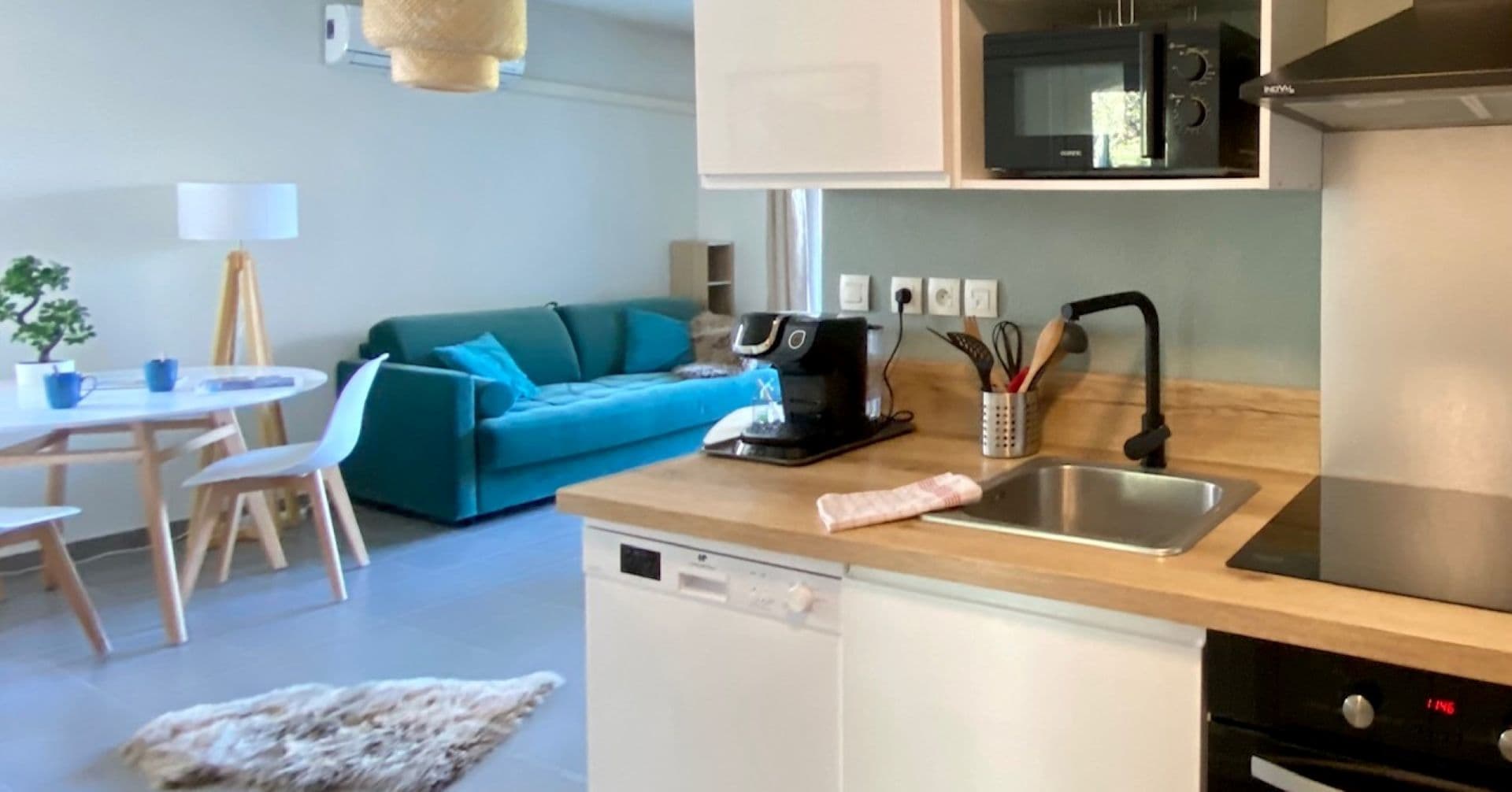 Studio L’Eden La Ciotat, piscine et parking privé_La Ciotat