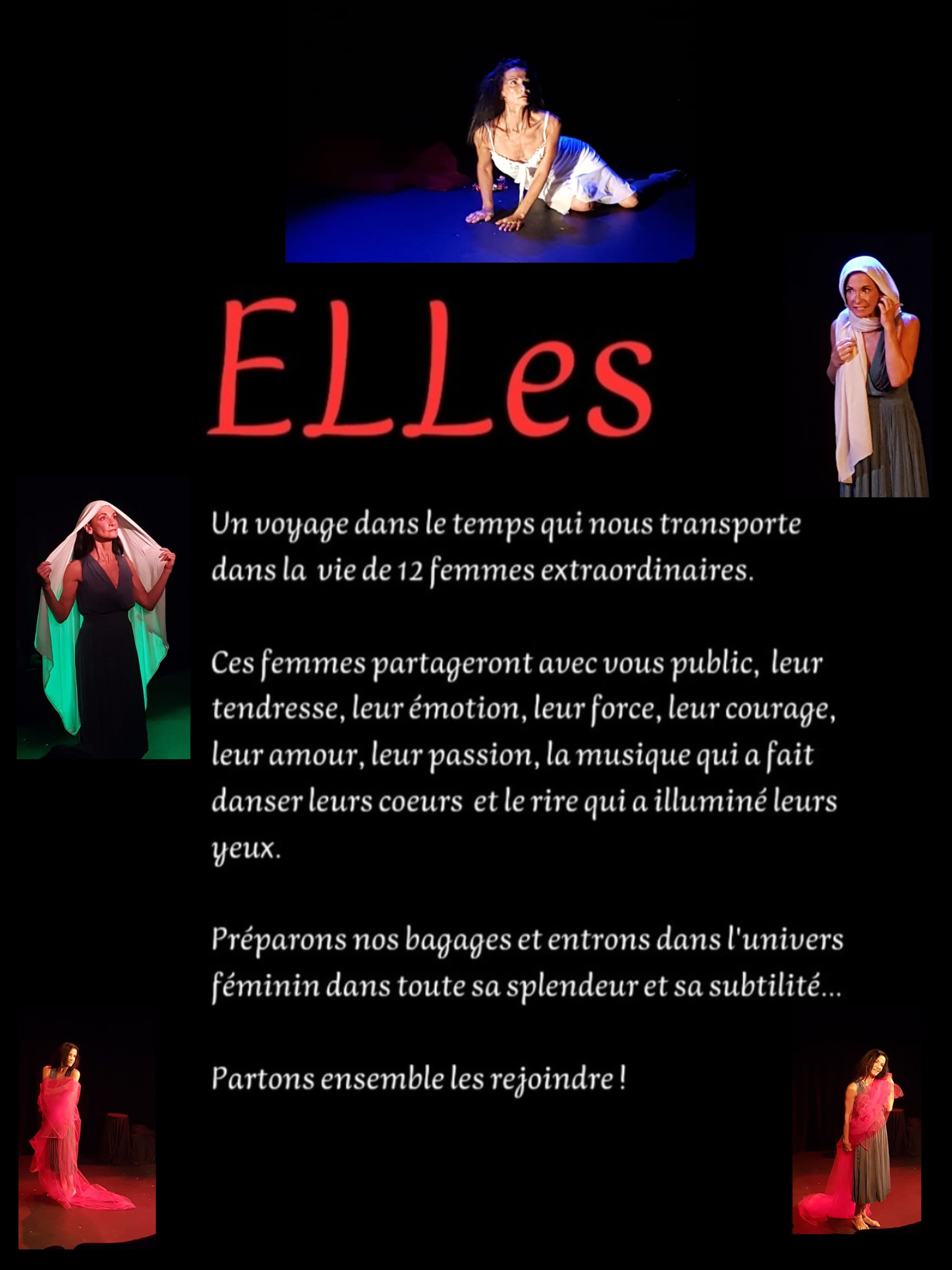 Théâtre - Un voyage dans le temps qui nous transporte dans la vie de 12 femmes extraordinaires