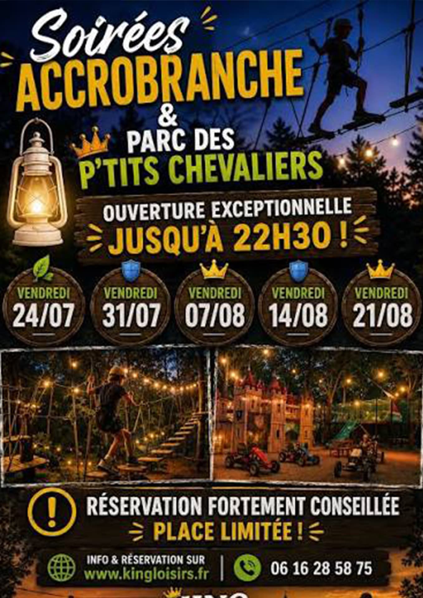 Soirée accrobranche à Saint-Rémy-de-Provence_Saint-Rémy-de-Provence