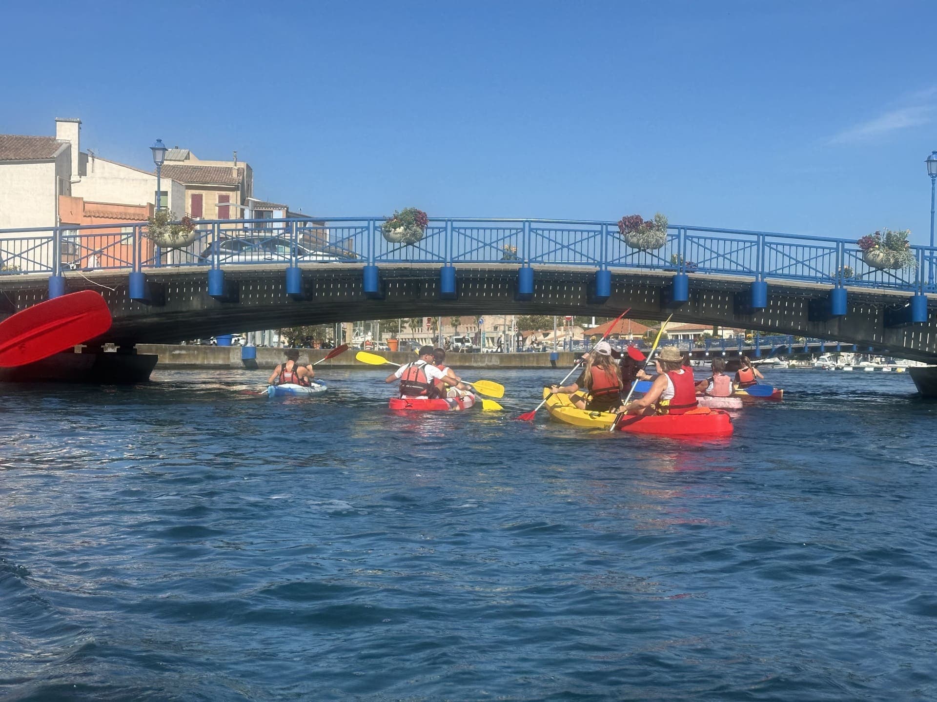 Sortie en kayak sur les canaux de Martigues_Martigues