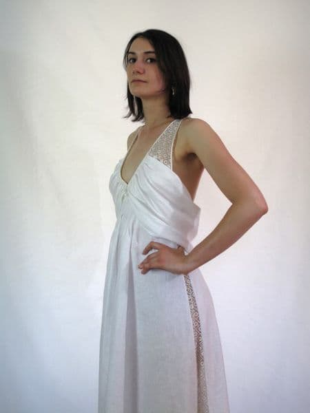 Chemise de nuit blanche
