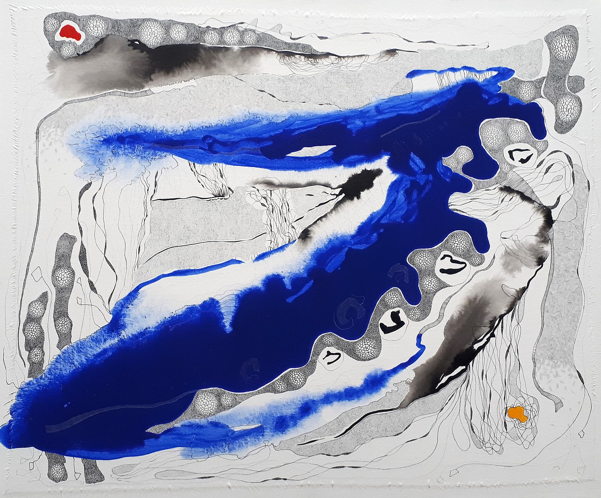 Exposition Didier Le Gleuher … et Bleu_Les Baux-de-Provence