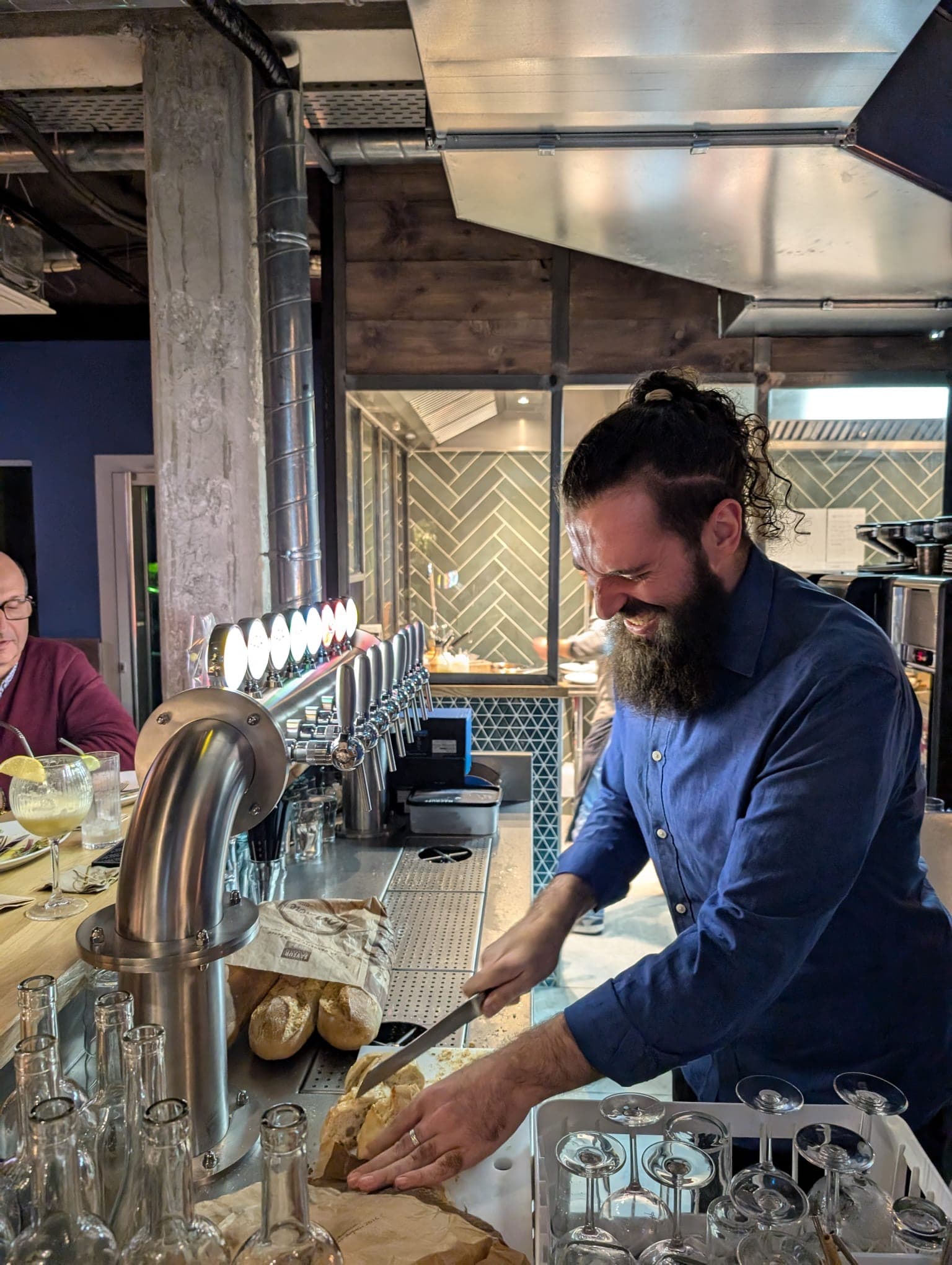 Service au bar