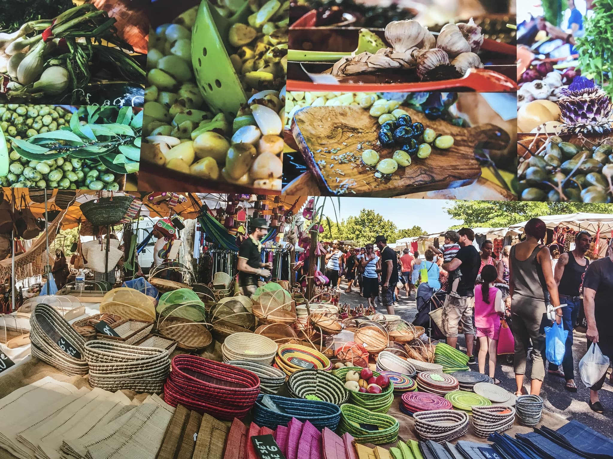 marché dominical Pélissanne