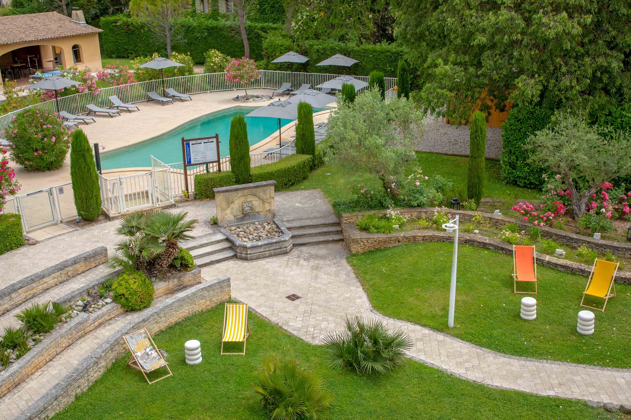 Vue jardin
