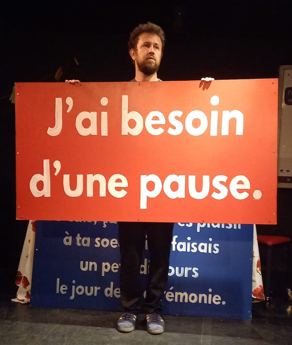 Spectacle au théâtre du Carré Rond Le Discours
