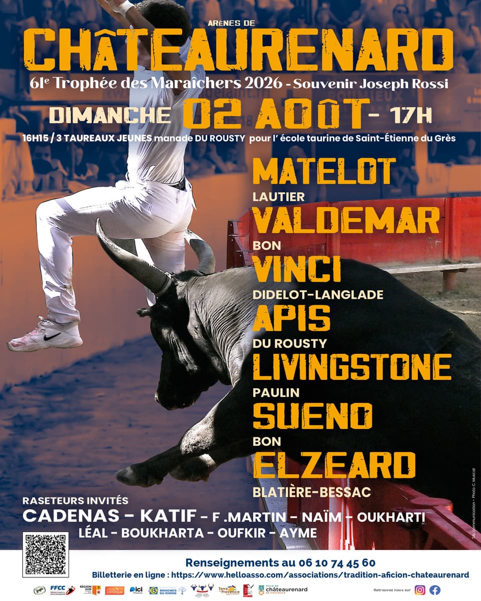 Fête votive de la Madeleine_Châteaurenard