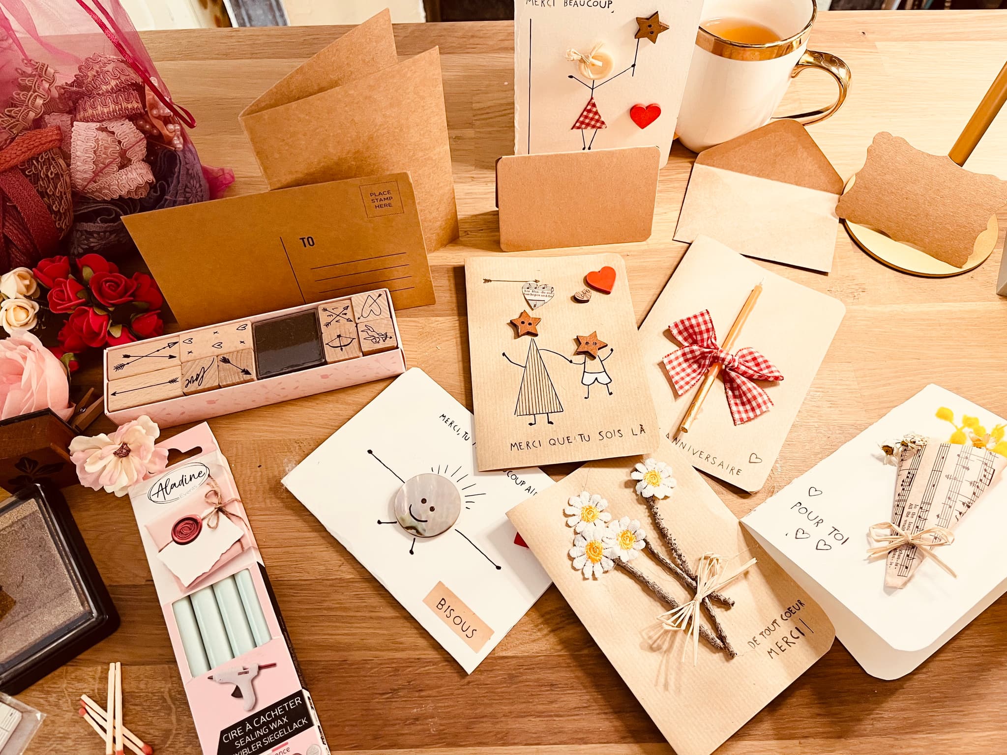Atelier cartes de voeux