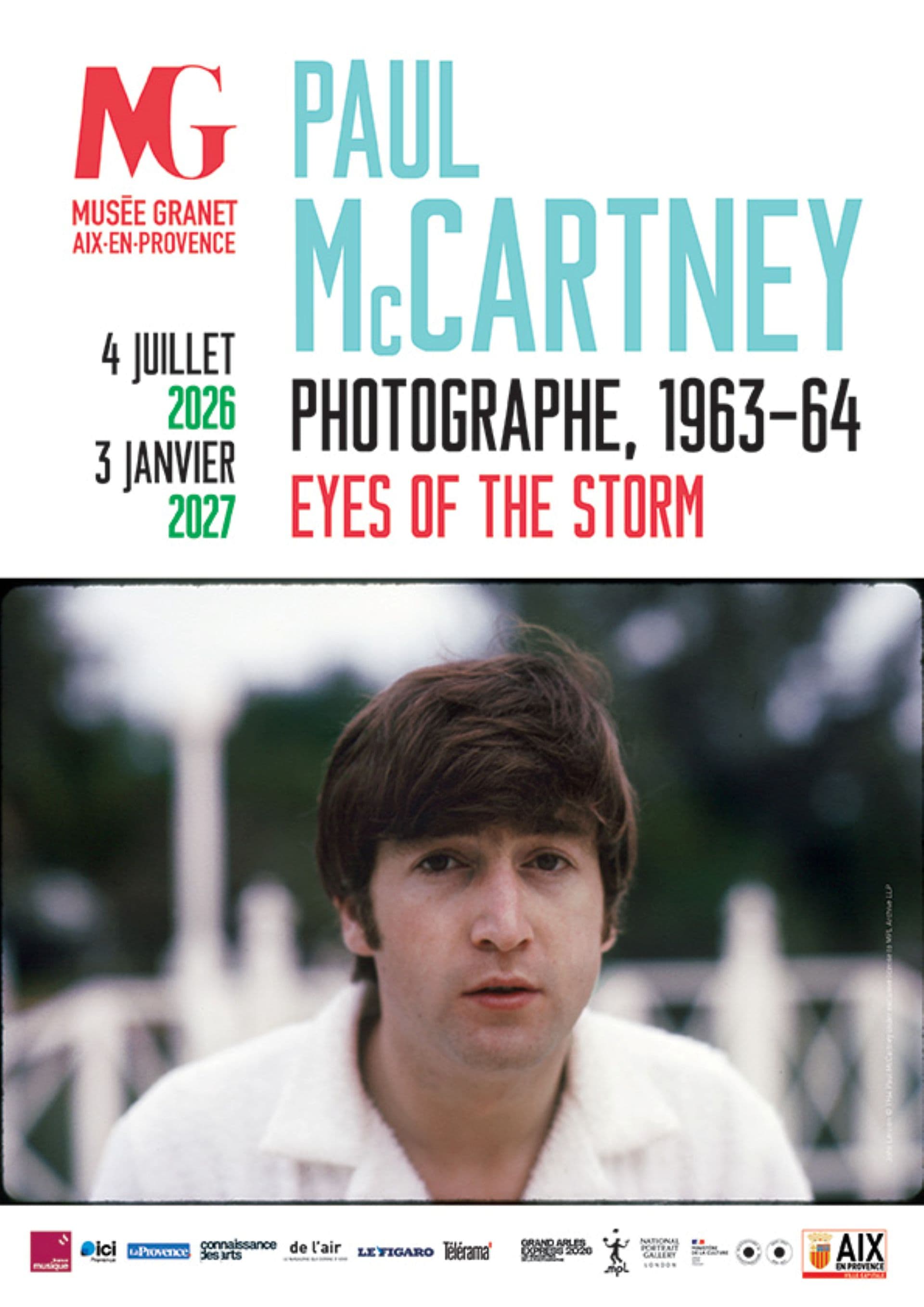 Exposition - Paul McCartney Photographe 1963 - 1964 - Eyes of the storm_Aix-en-Provence