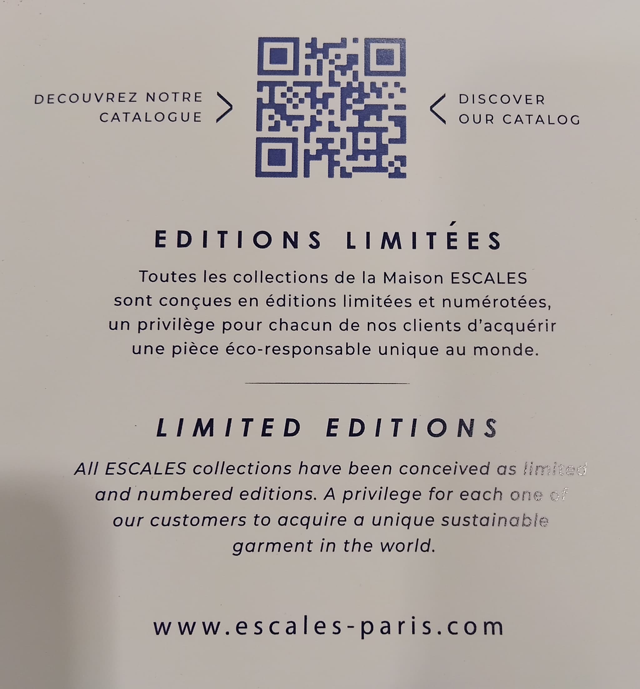 Découvrez notre catalogue, Discover our catalog