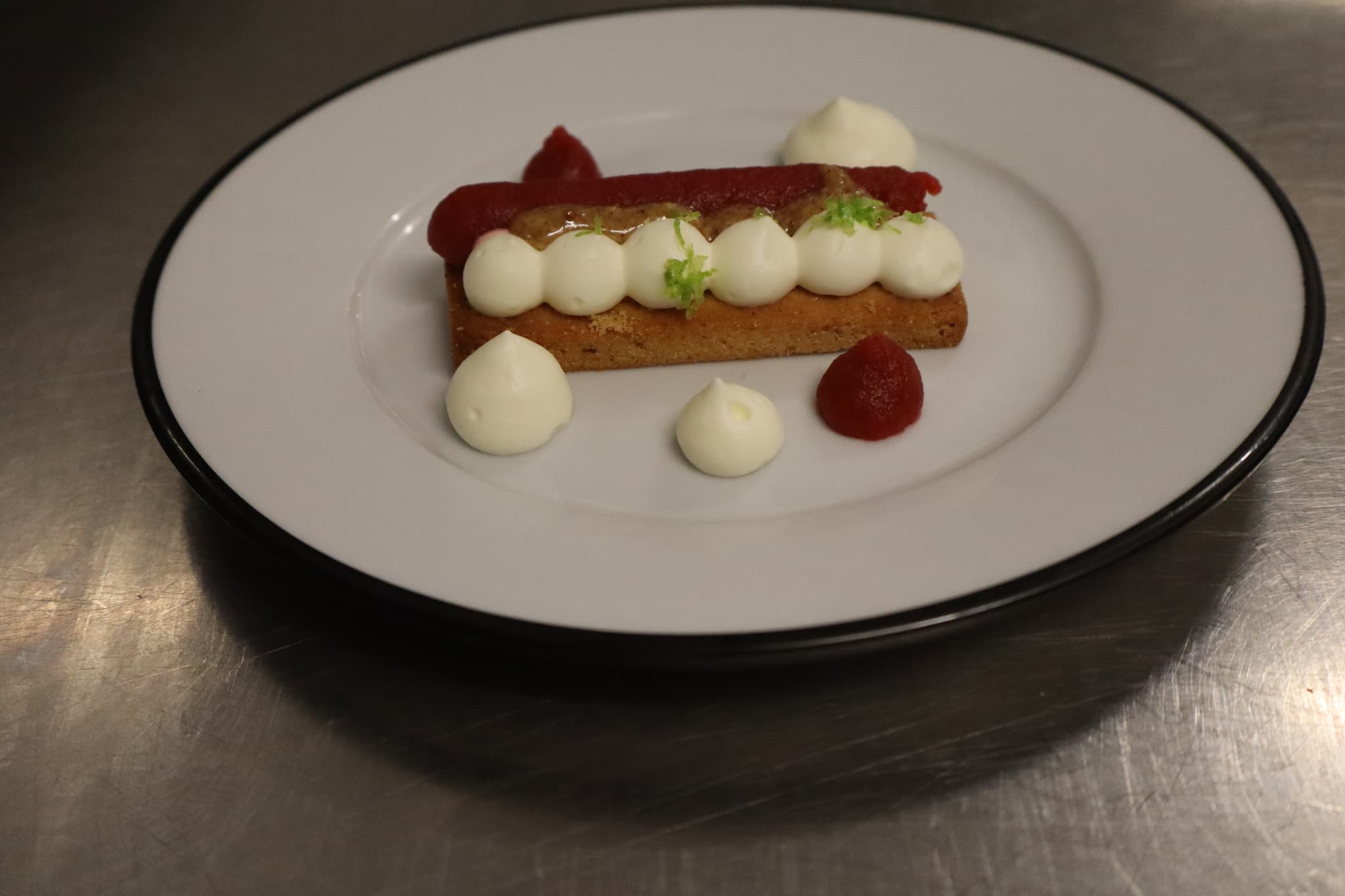 Tartelette fraise yuzu