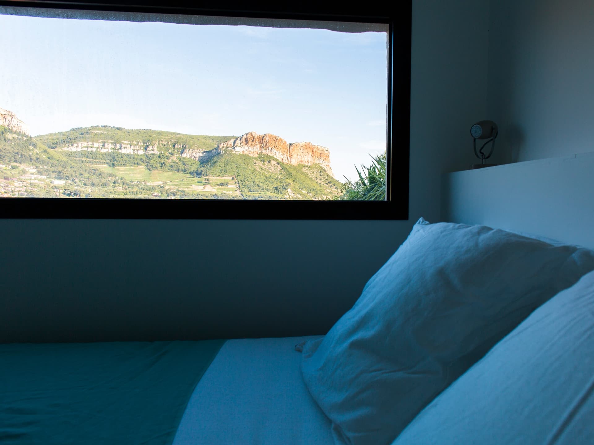 vue lit Turquoise