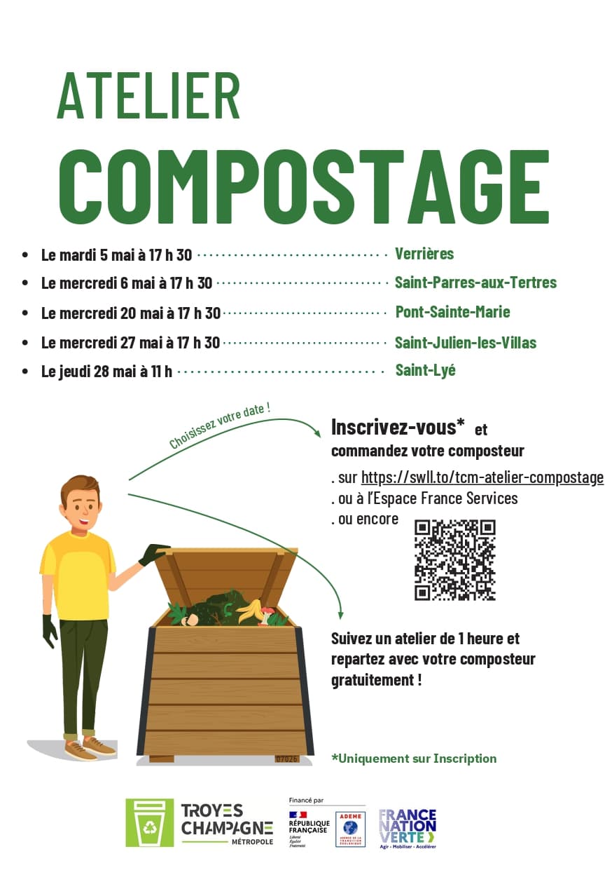 Affiche atelier compostage