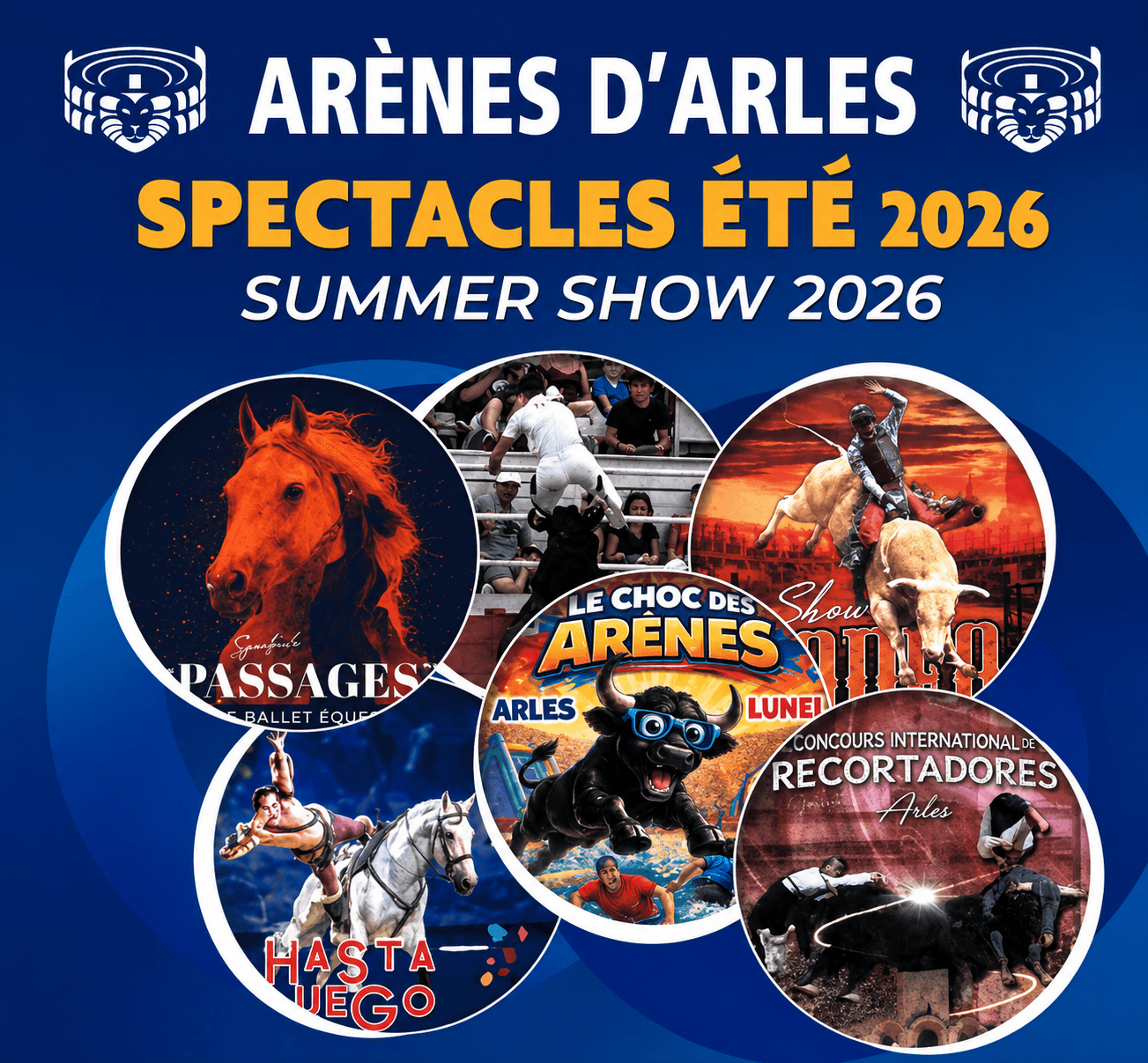 Arènes d'Arles - Spectacle été 2026_Arles