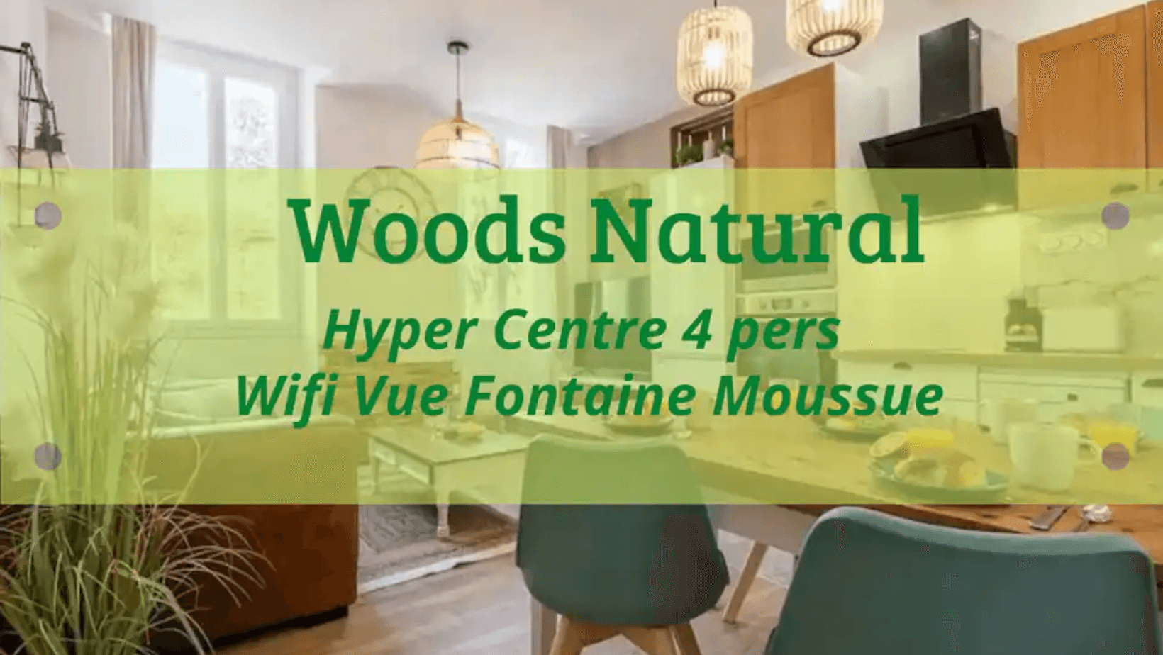 Woods Natural Hyper Centre - Fontaine Moussue⛲