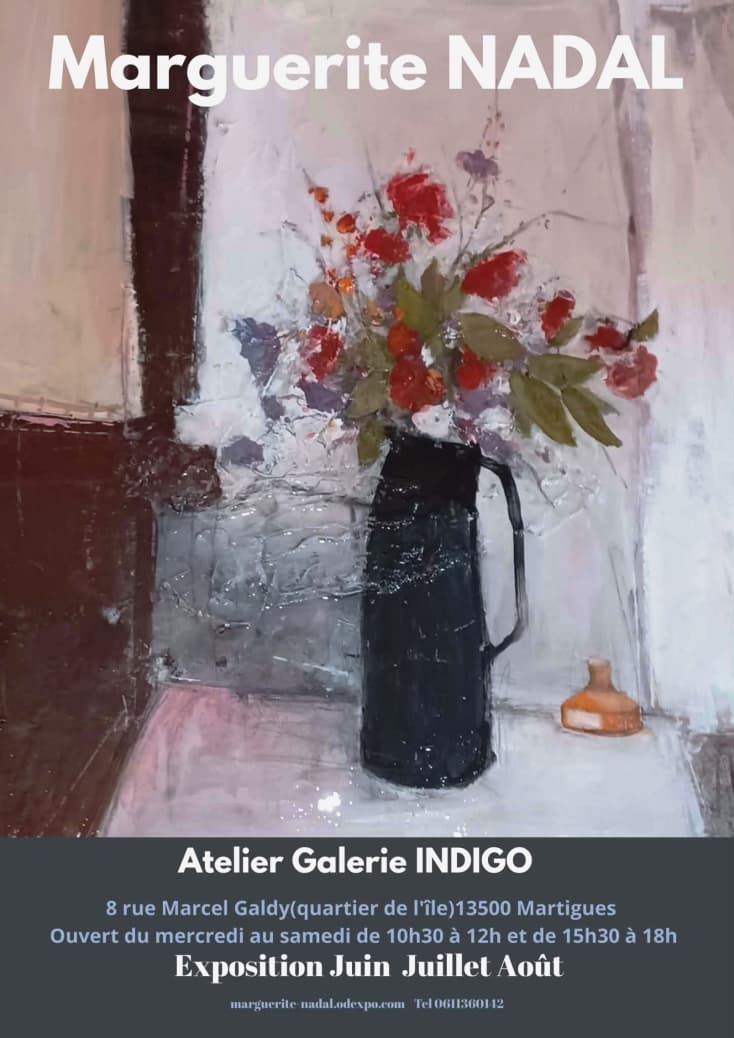 Exposition des oeuvres de Marguerite Nadal_Martigues