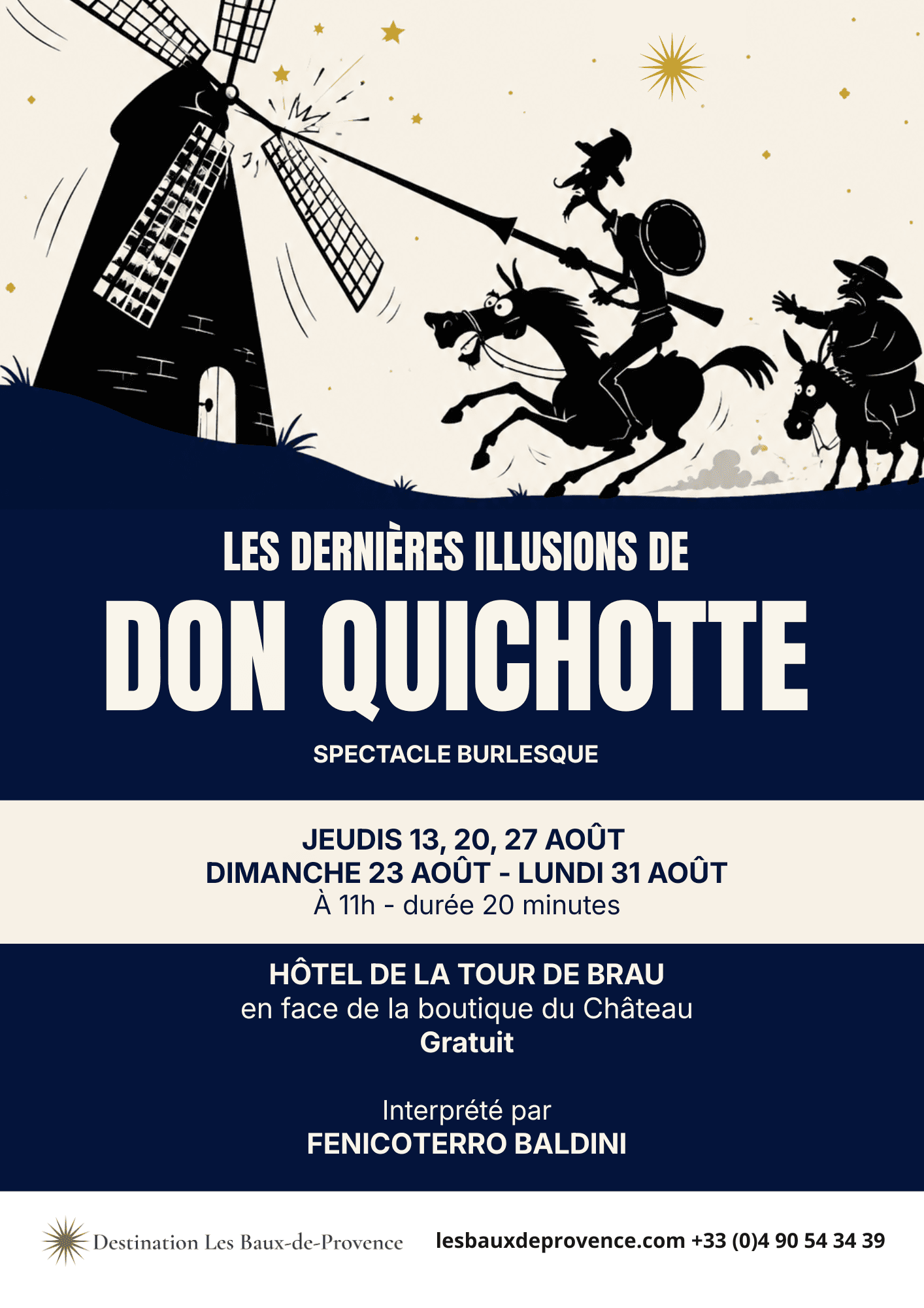Les Dernières illusions de Don Quichotte_Les Baux-de-Provence