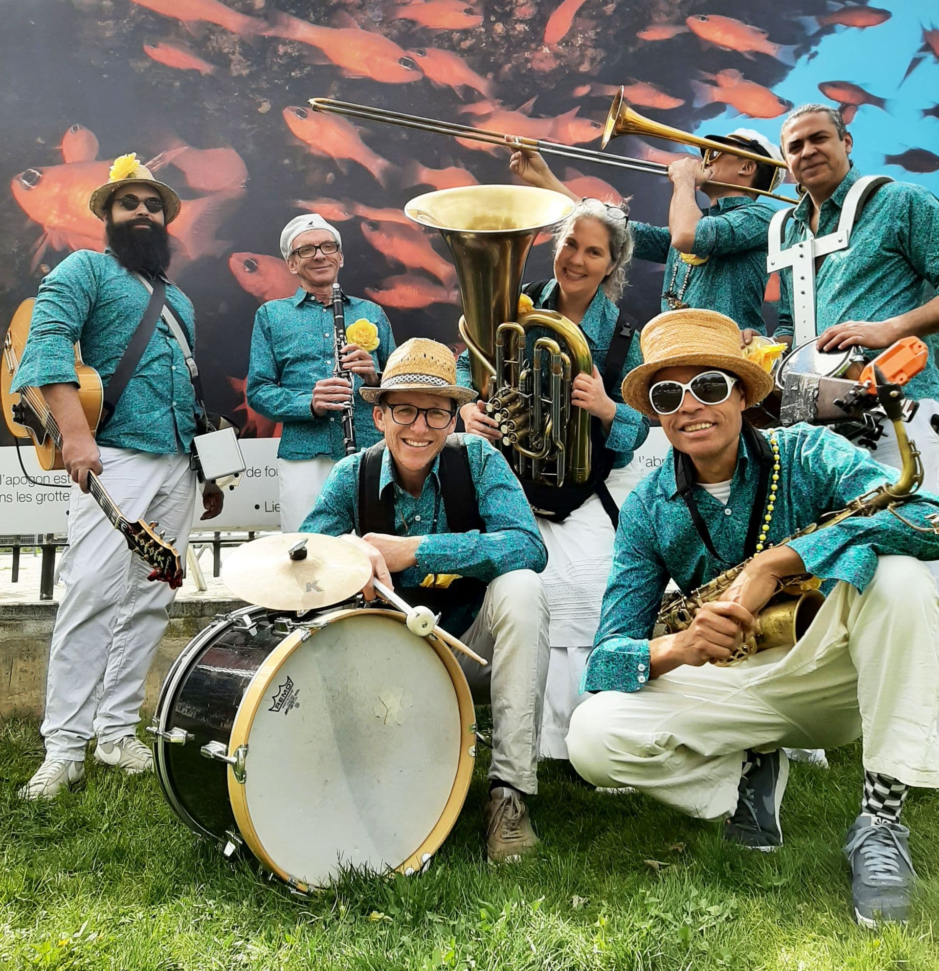Déambulation - Honolulu Brass Band_Aix-en-Provence