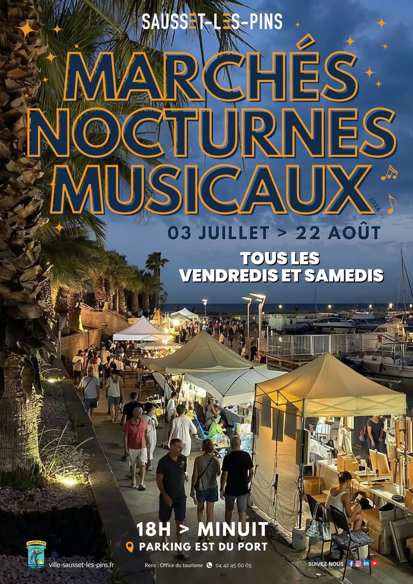 Marché nocturne musical_Sausset-les-Pins