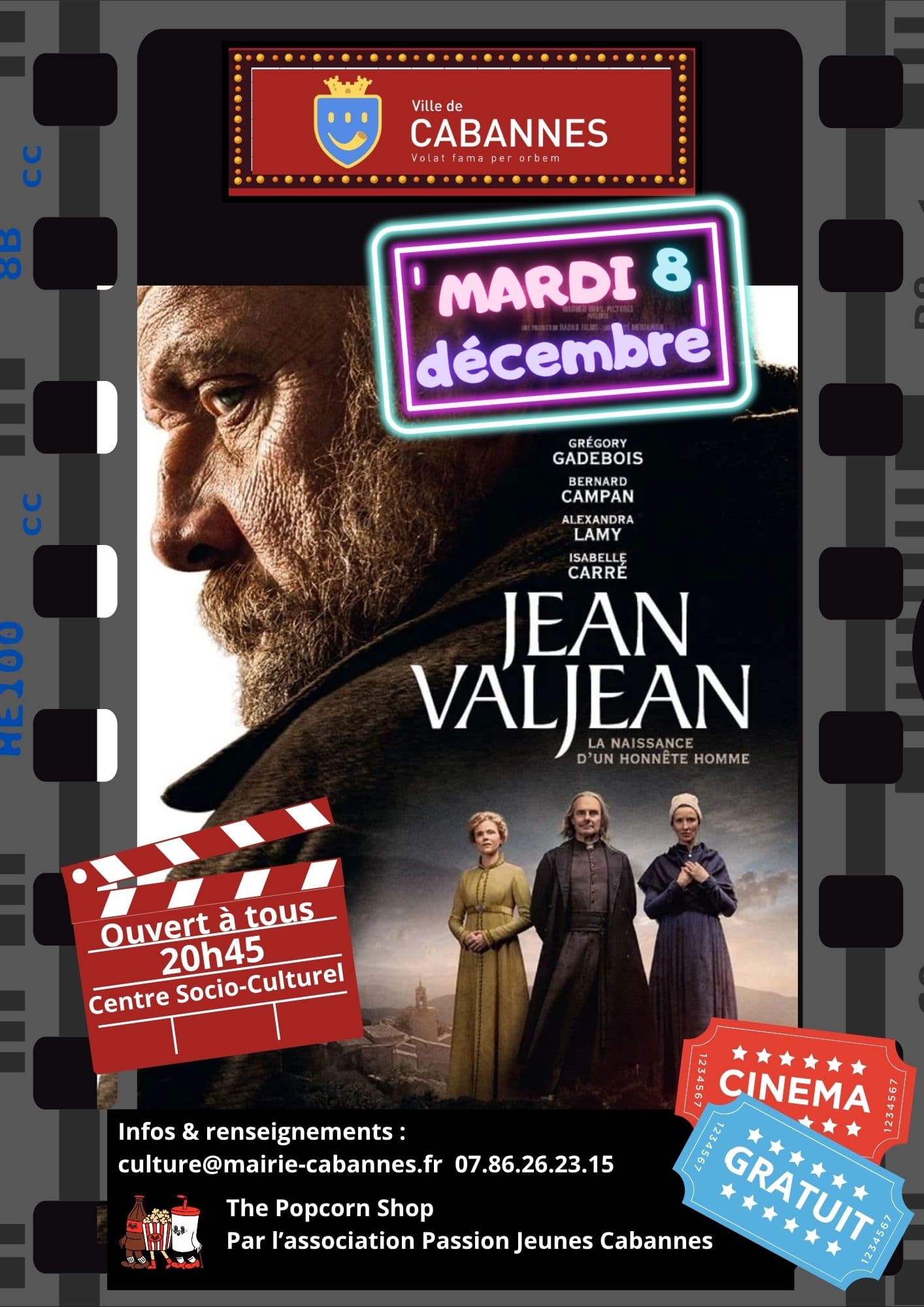 Cinéma de plein air_Cabannes