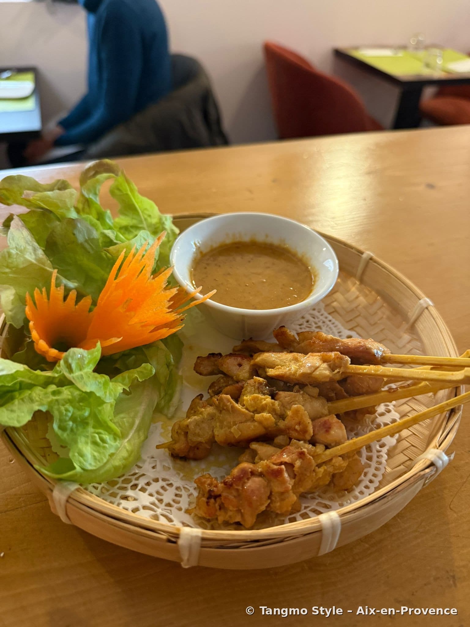 Brochettes Poulet Satay