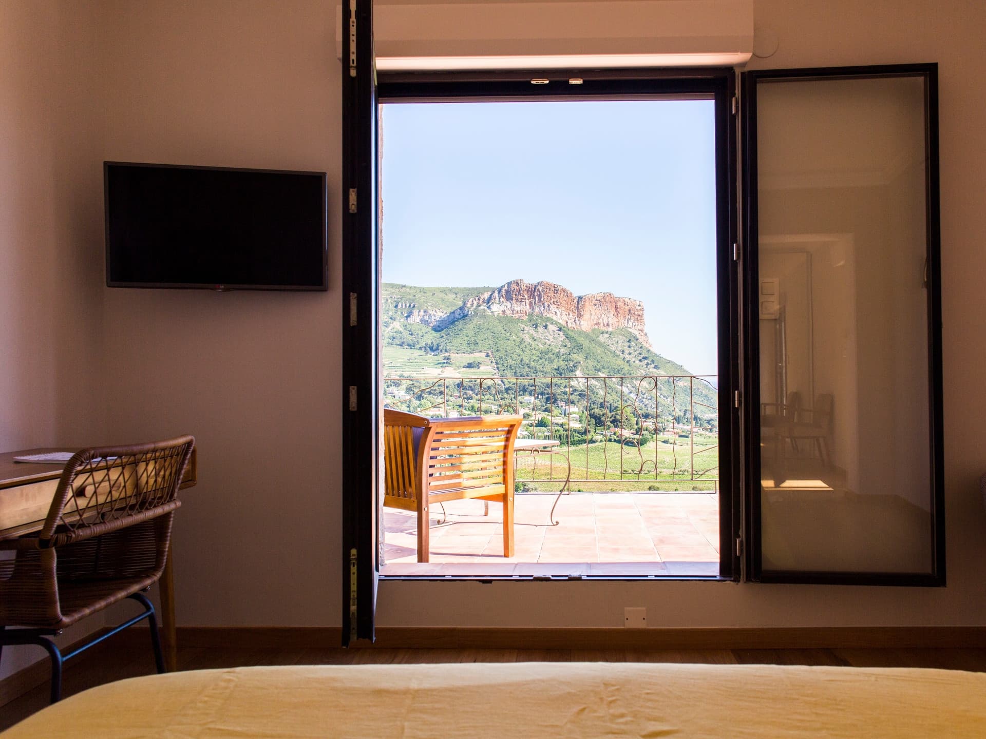Terrasse suite solaire