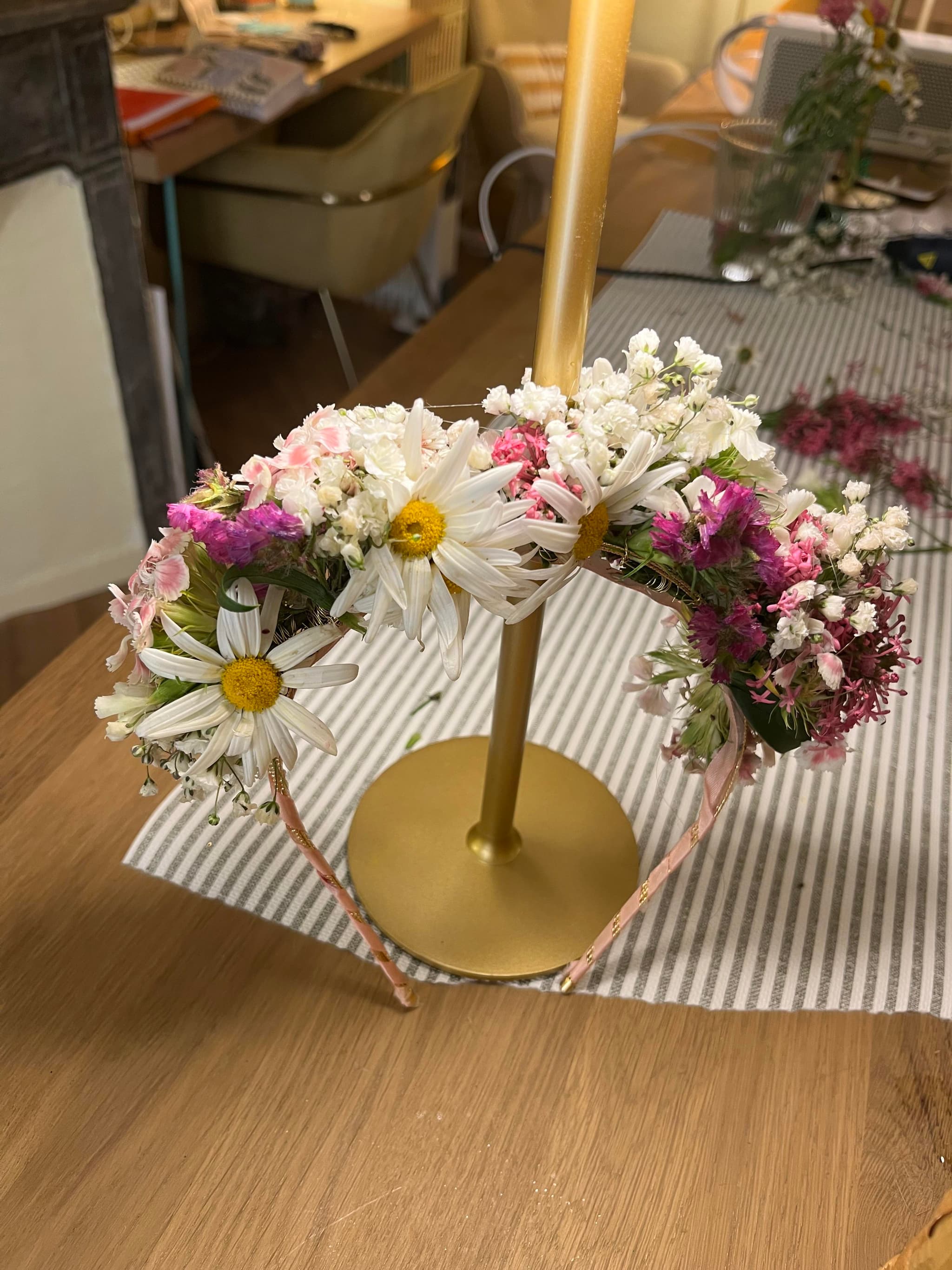 Atelier Couronnes de fleurs