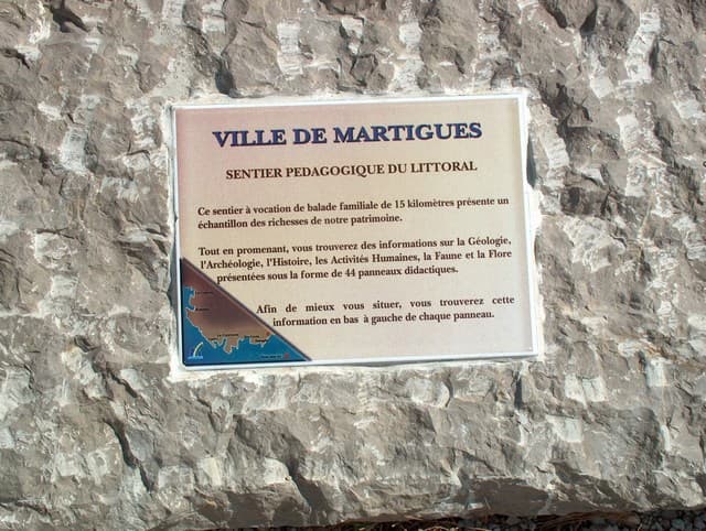 Sentier du littoral Martégal