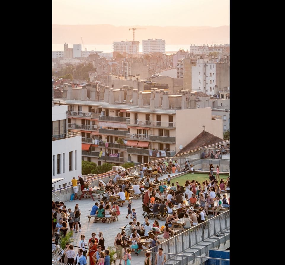 Rooftop Friche Belle de Mai Marseille